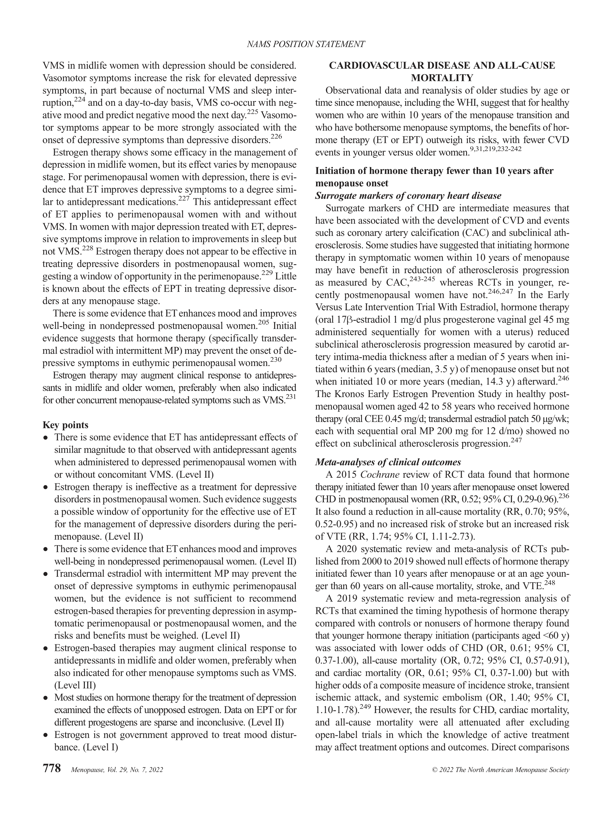 Hormone Therapy Position Statement — page 12