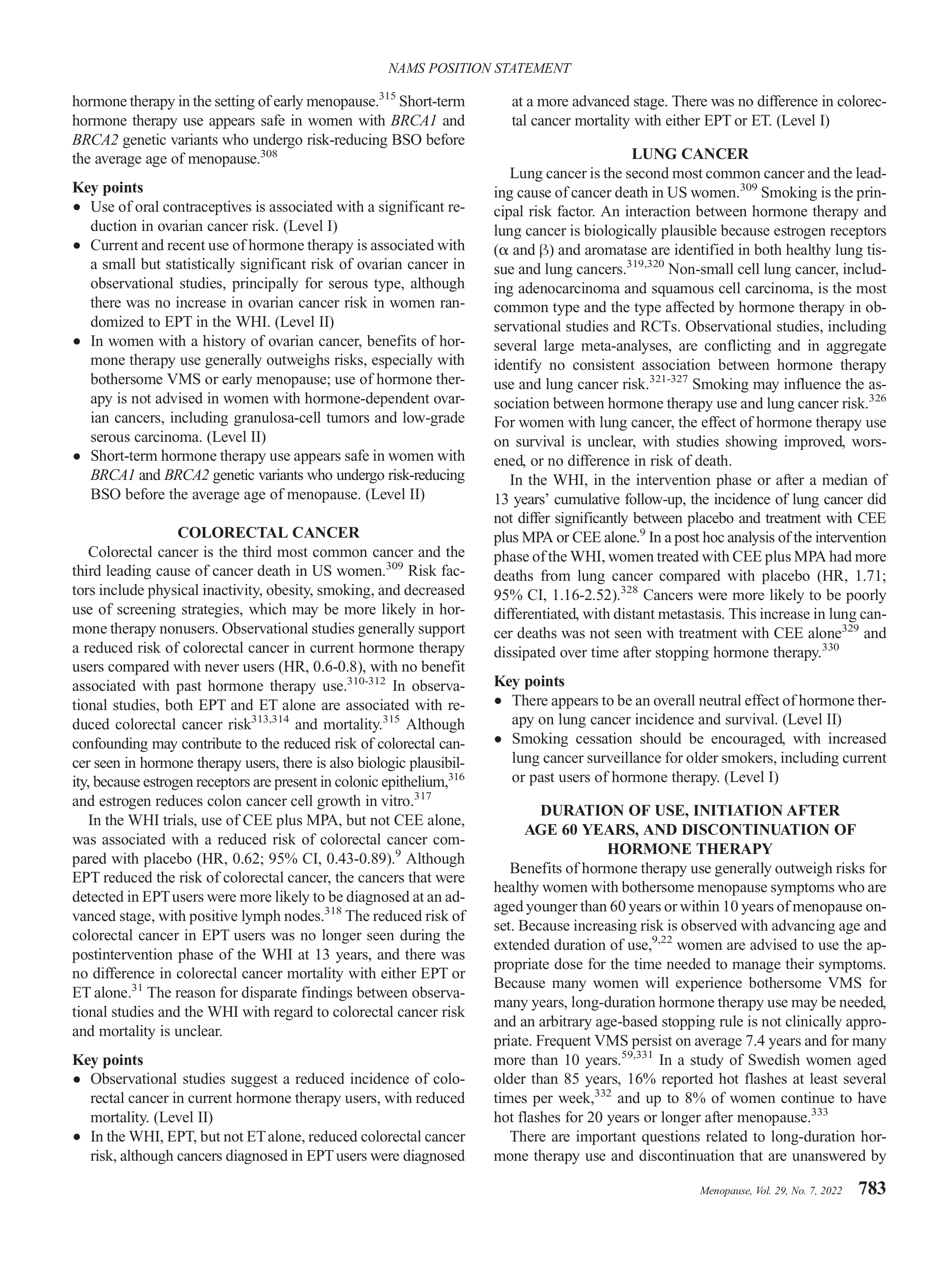 Hormone Therapy Position Statement — page 17
