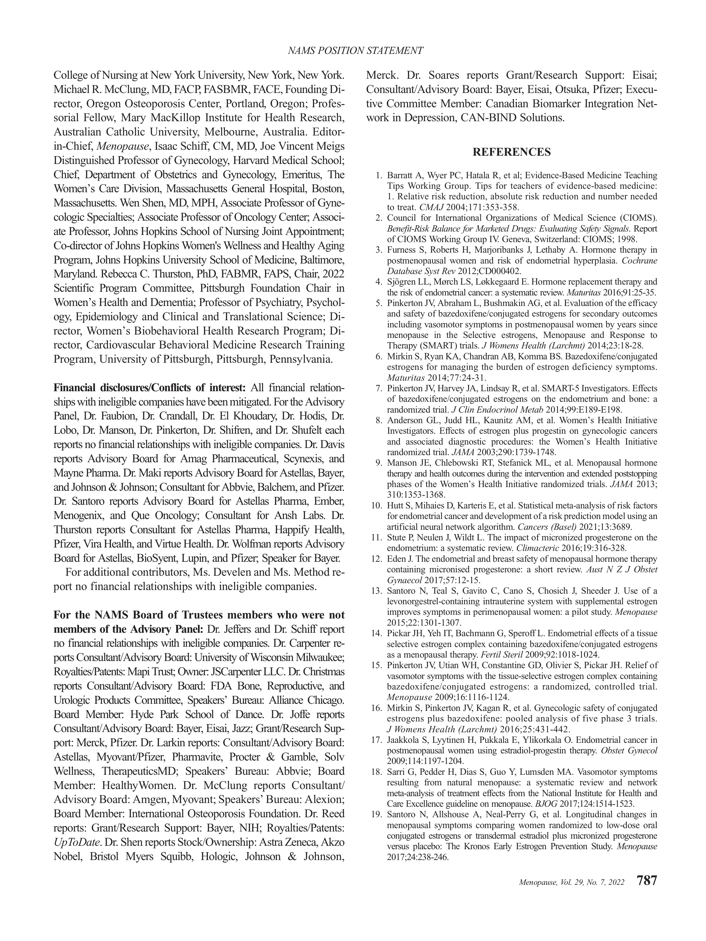 Hormone Therapy Position Statement — page 21