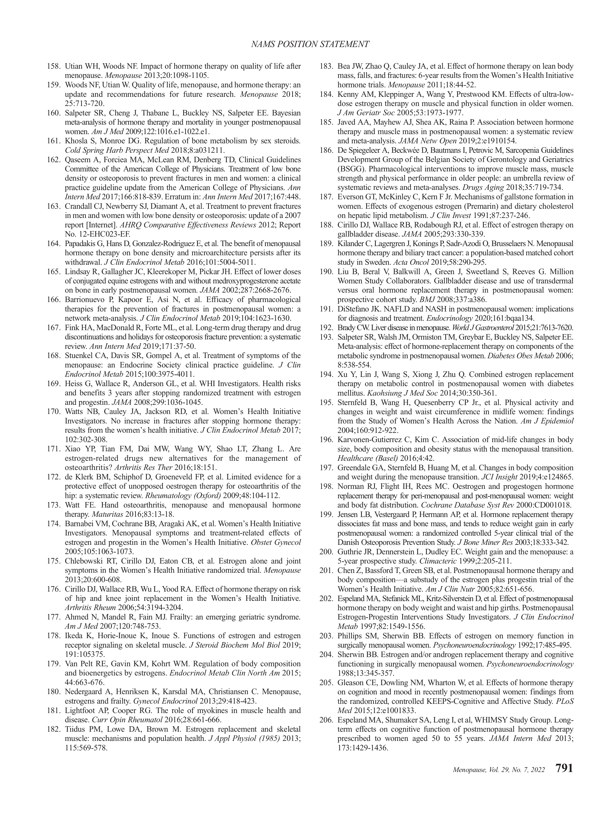 Hormone Therapy Position Statement — page 25
