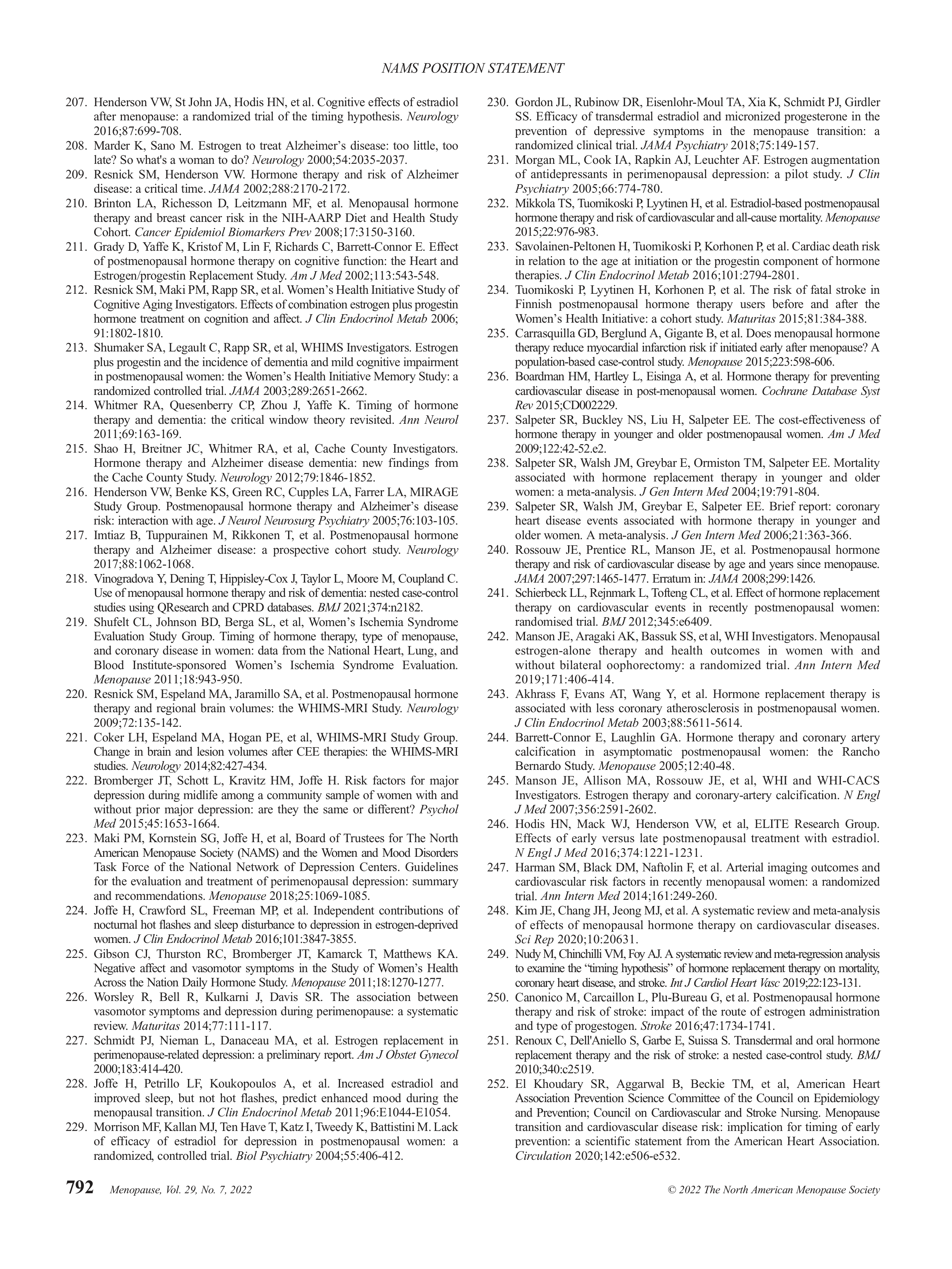 Hormone Therapy Position Statement — page 26