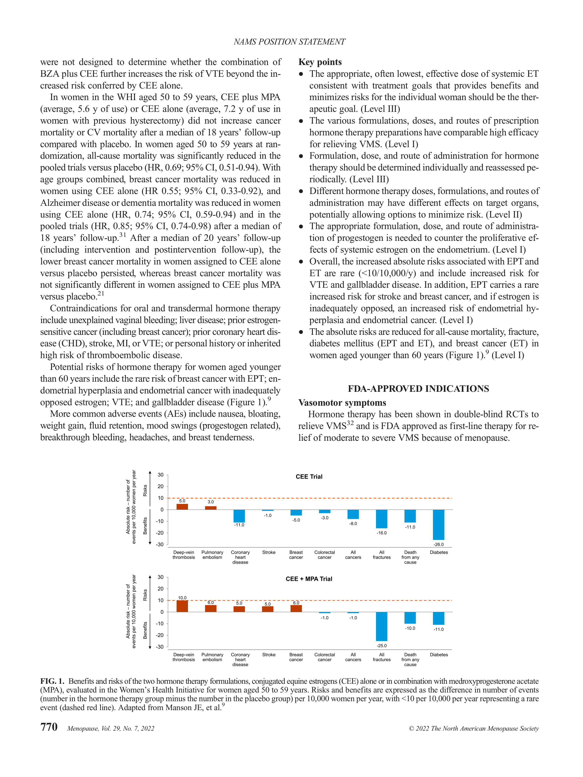 Hormone Therapy Position Statement — page 4