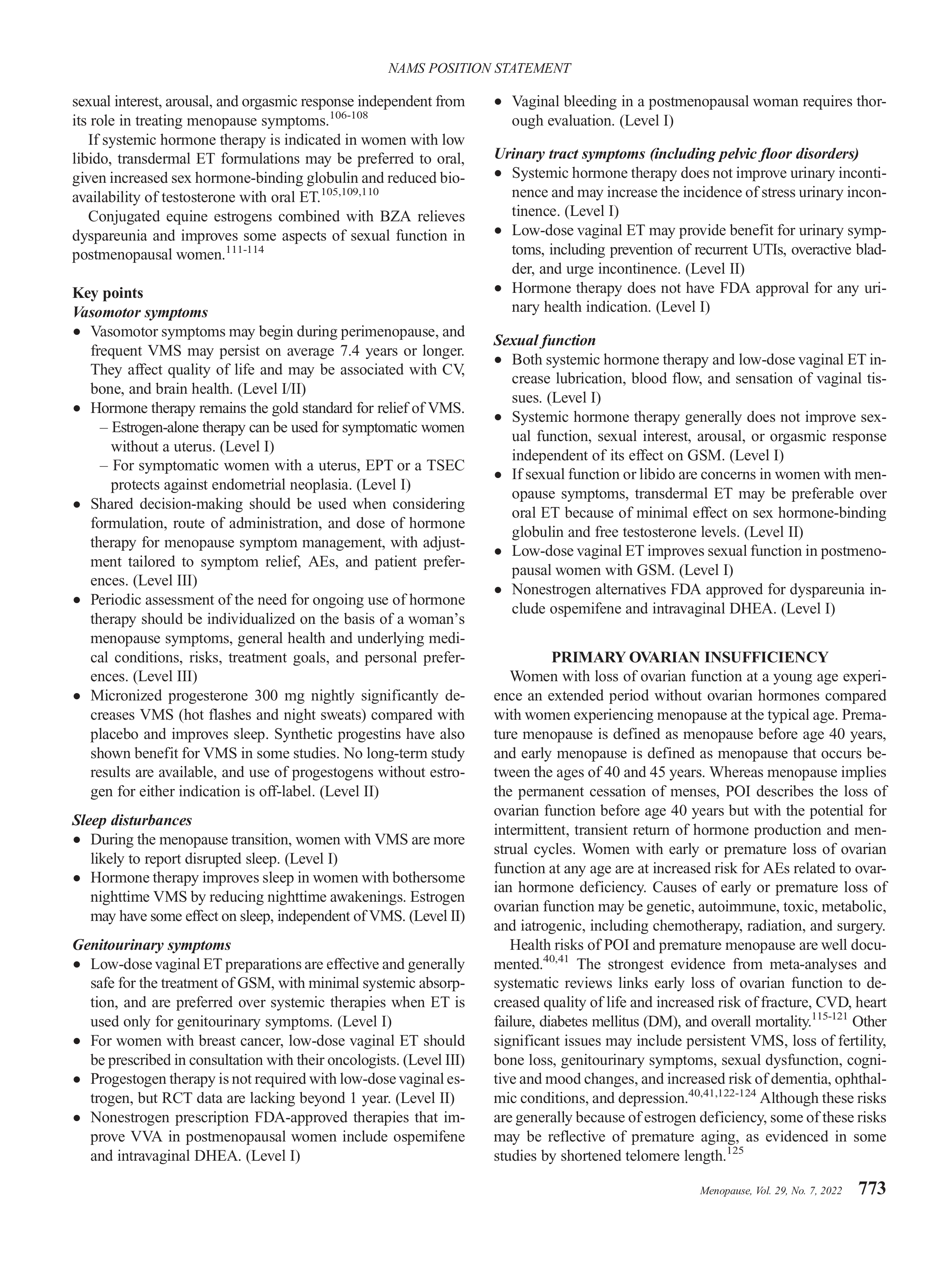 Hormone Therapy Position Statement — page 7