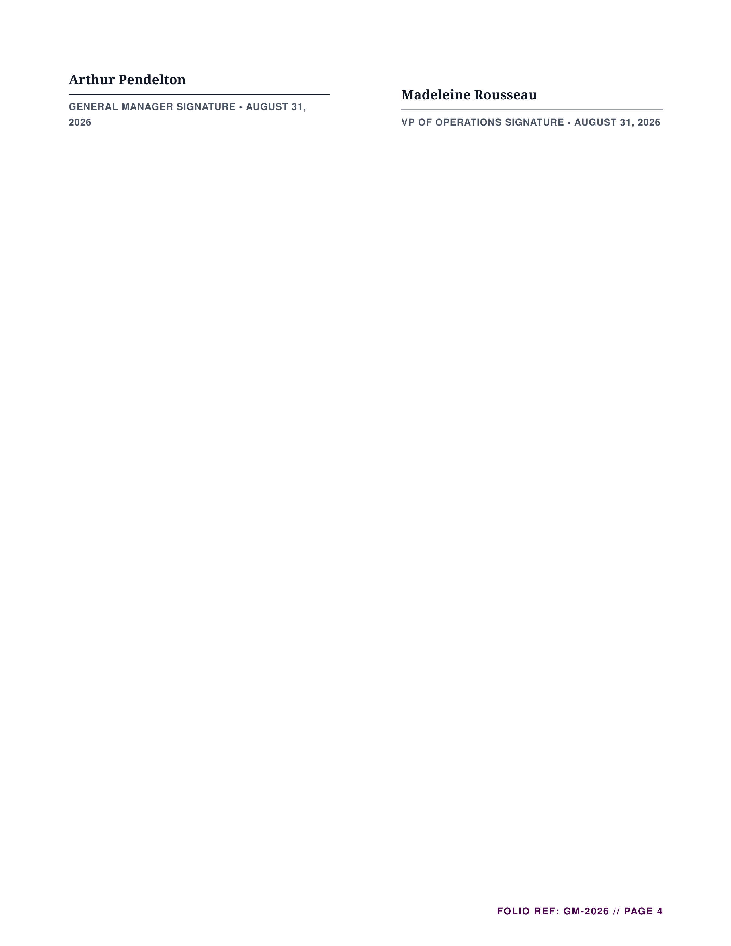Hotel Manager Performance Review — page 4