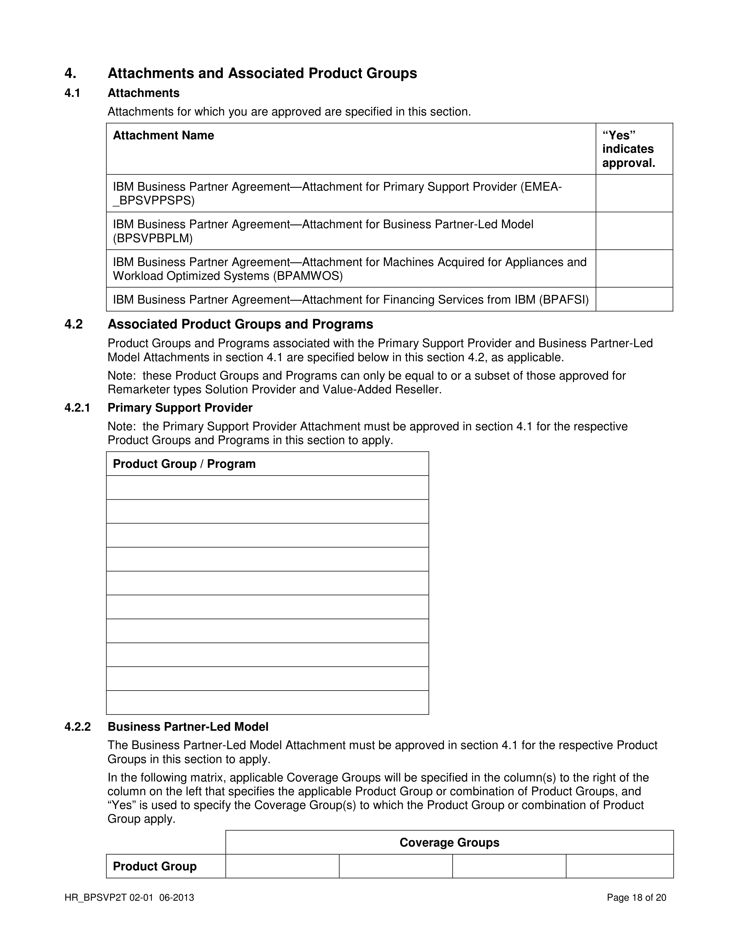 IBM Business Partner Agreement — page 18