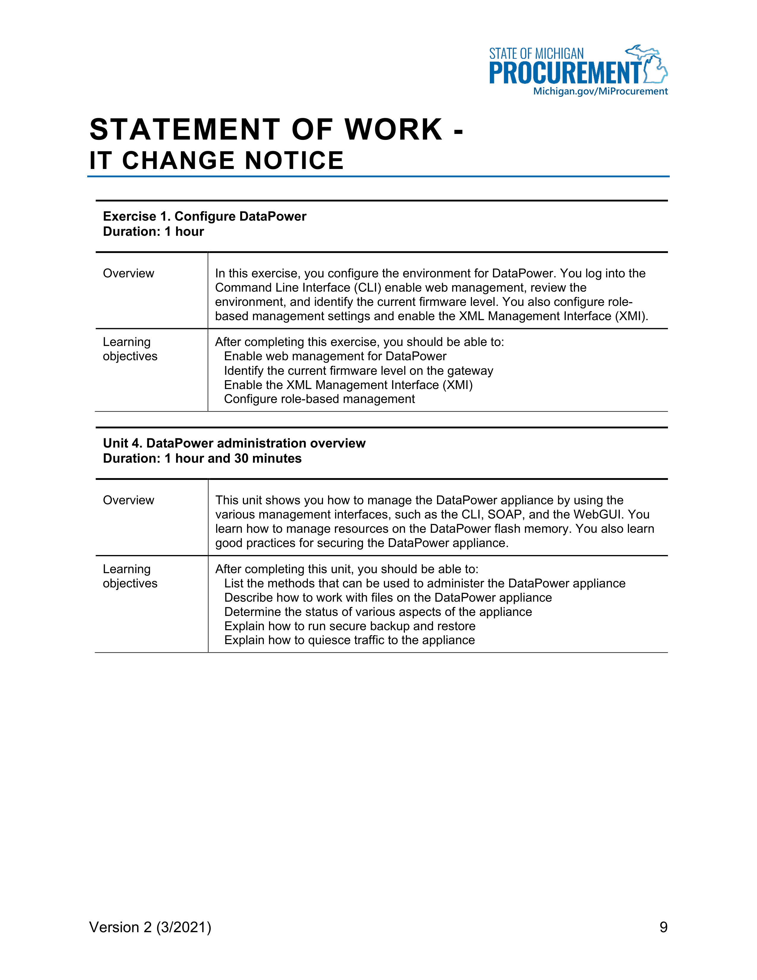 IBM Contract Change — page 112