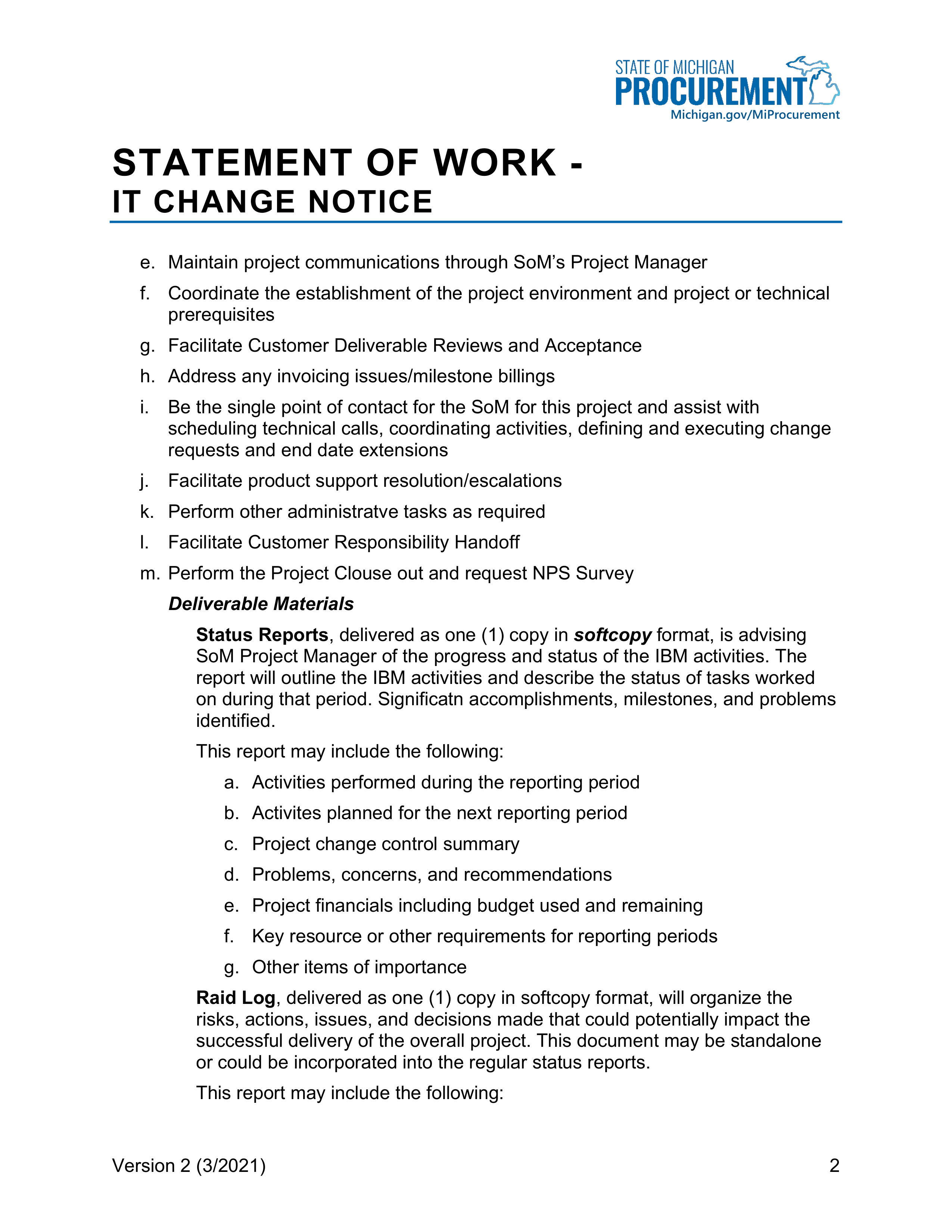IBM Contract Change — page 138