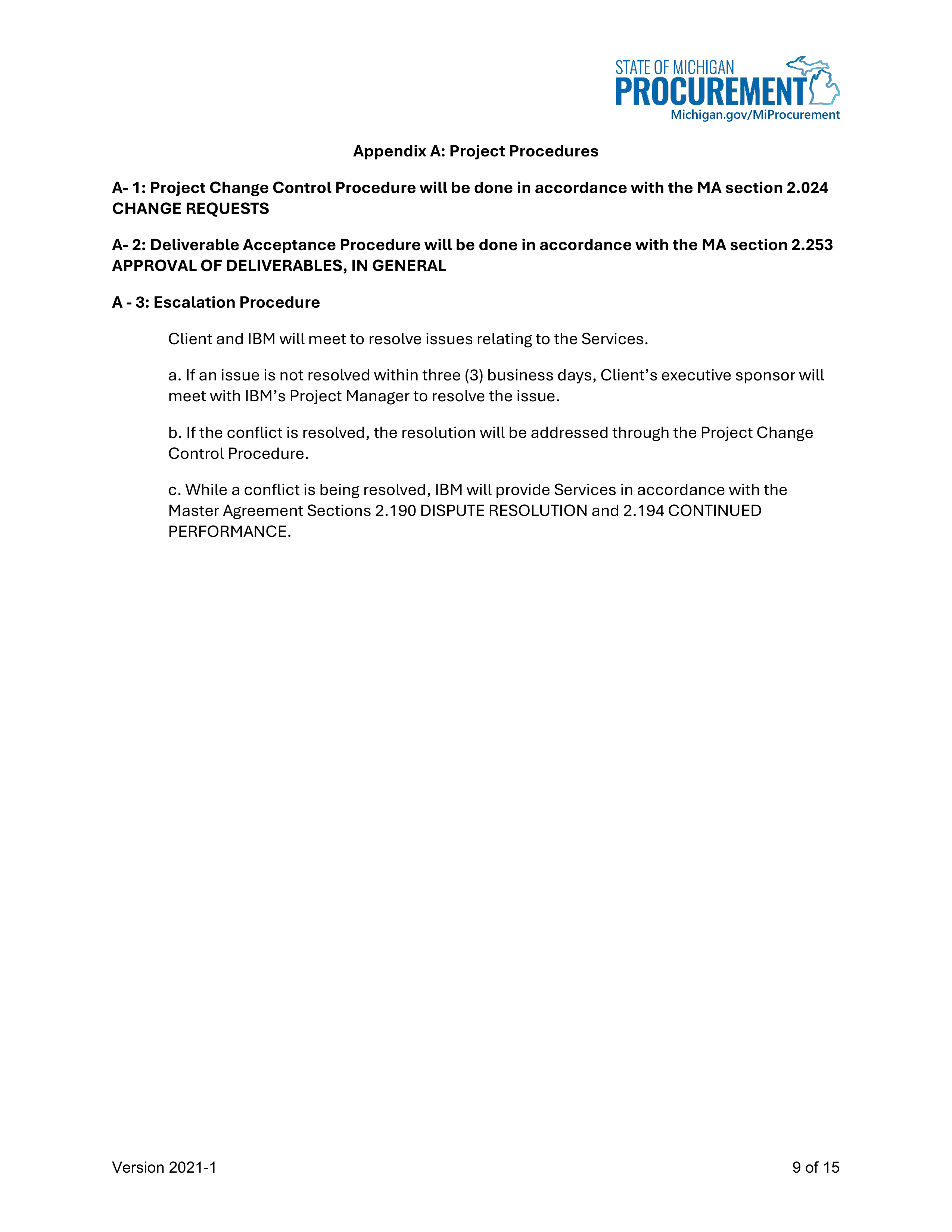 IBM Contract Change — page 15