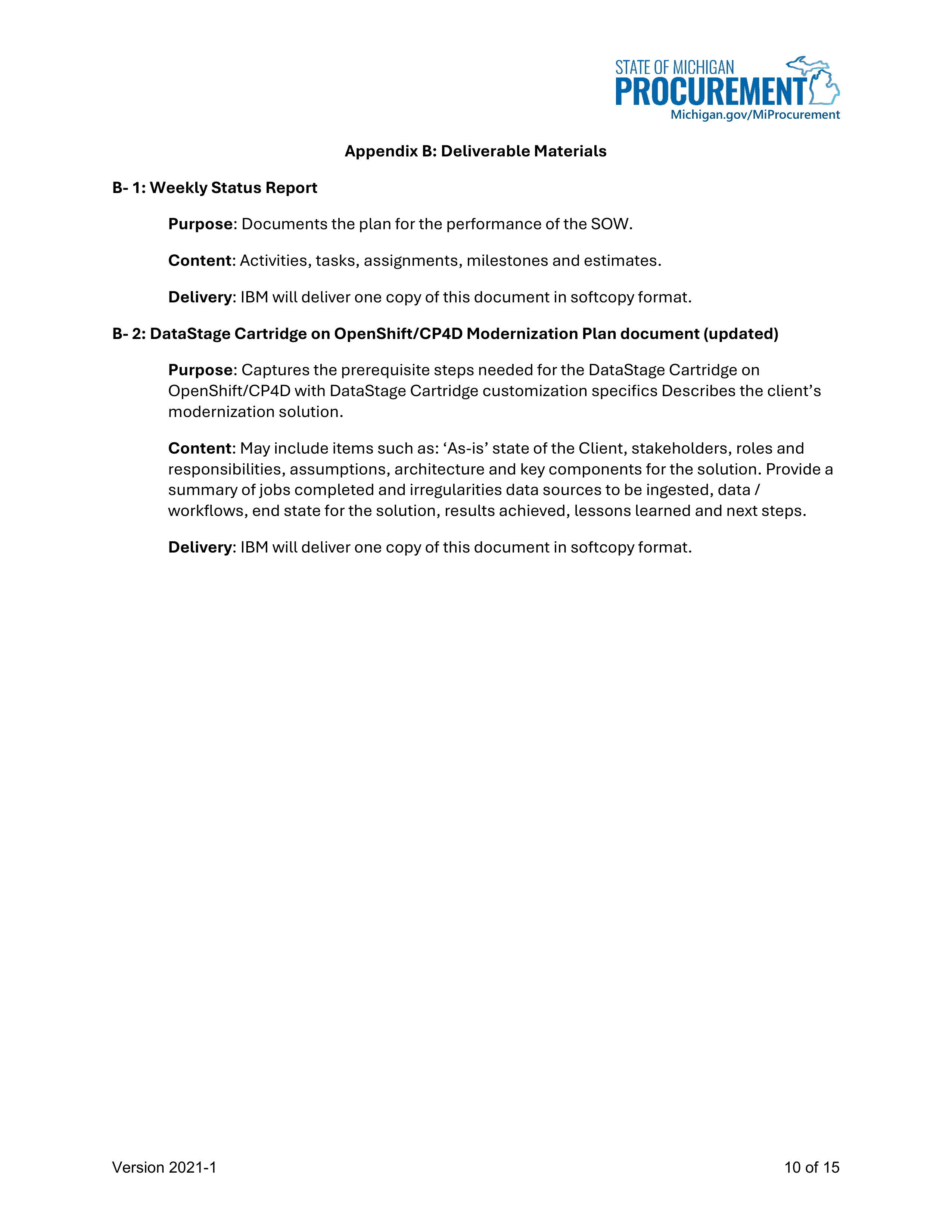 IBM Contract Change — page 16