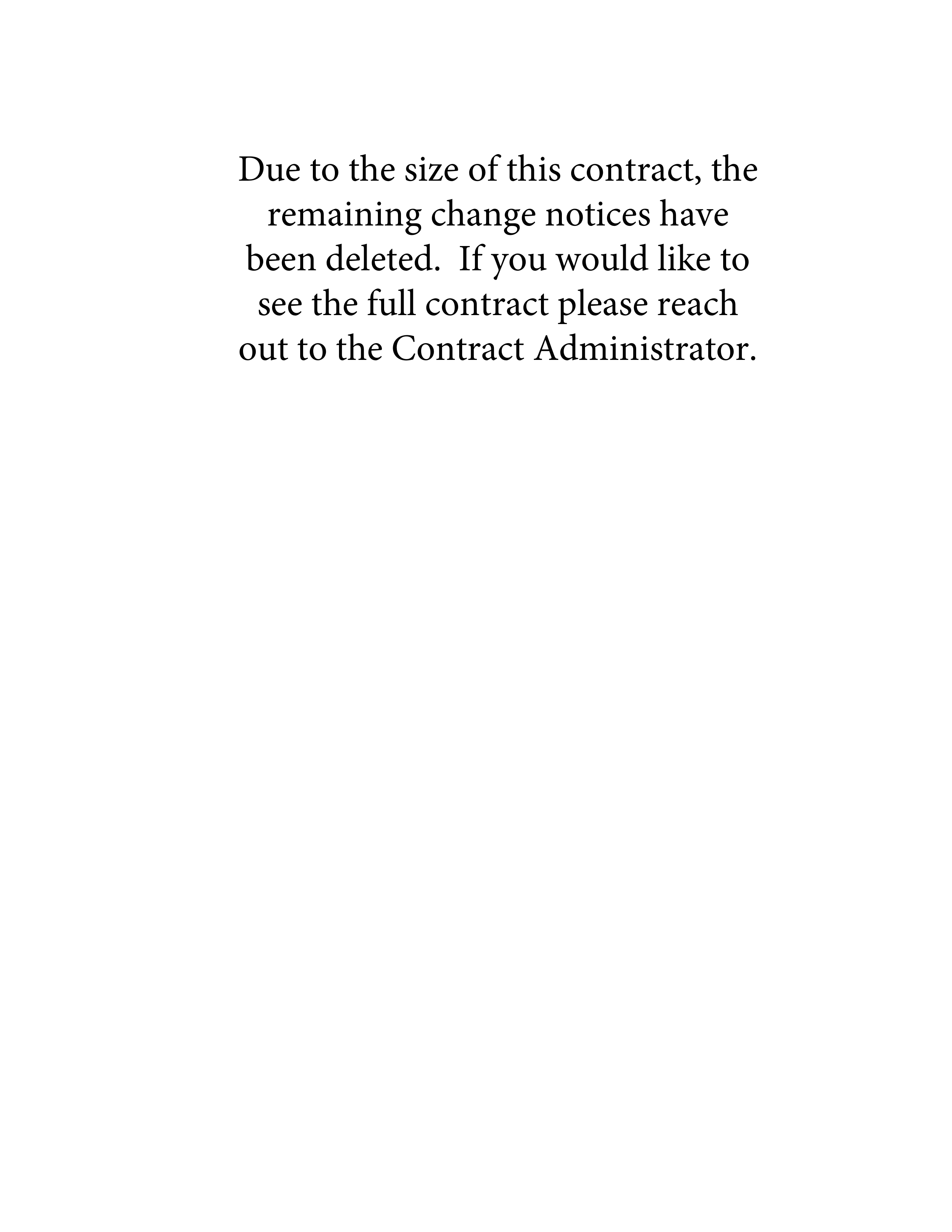 IBM Contract Change — page 168