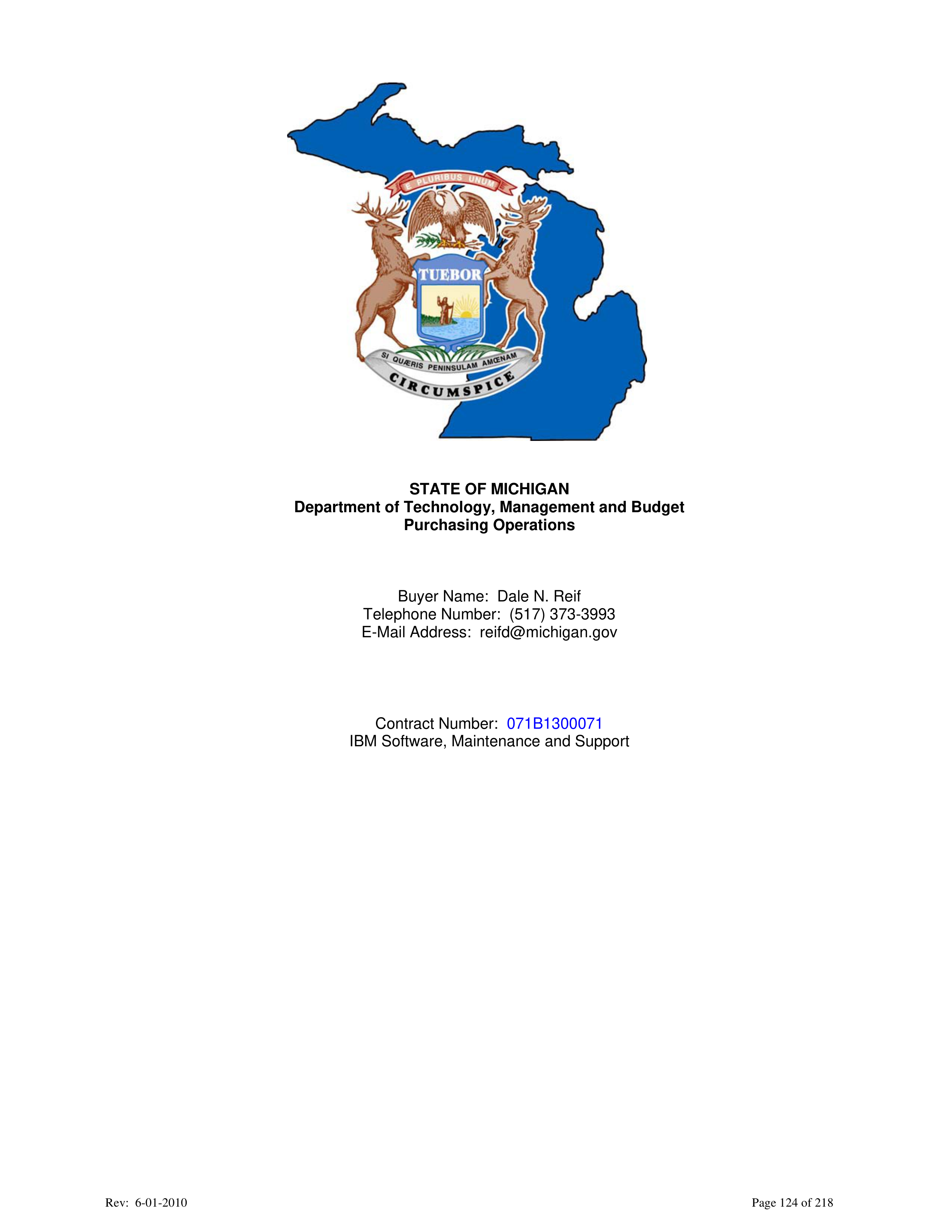 IBM Contract Change — page 171