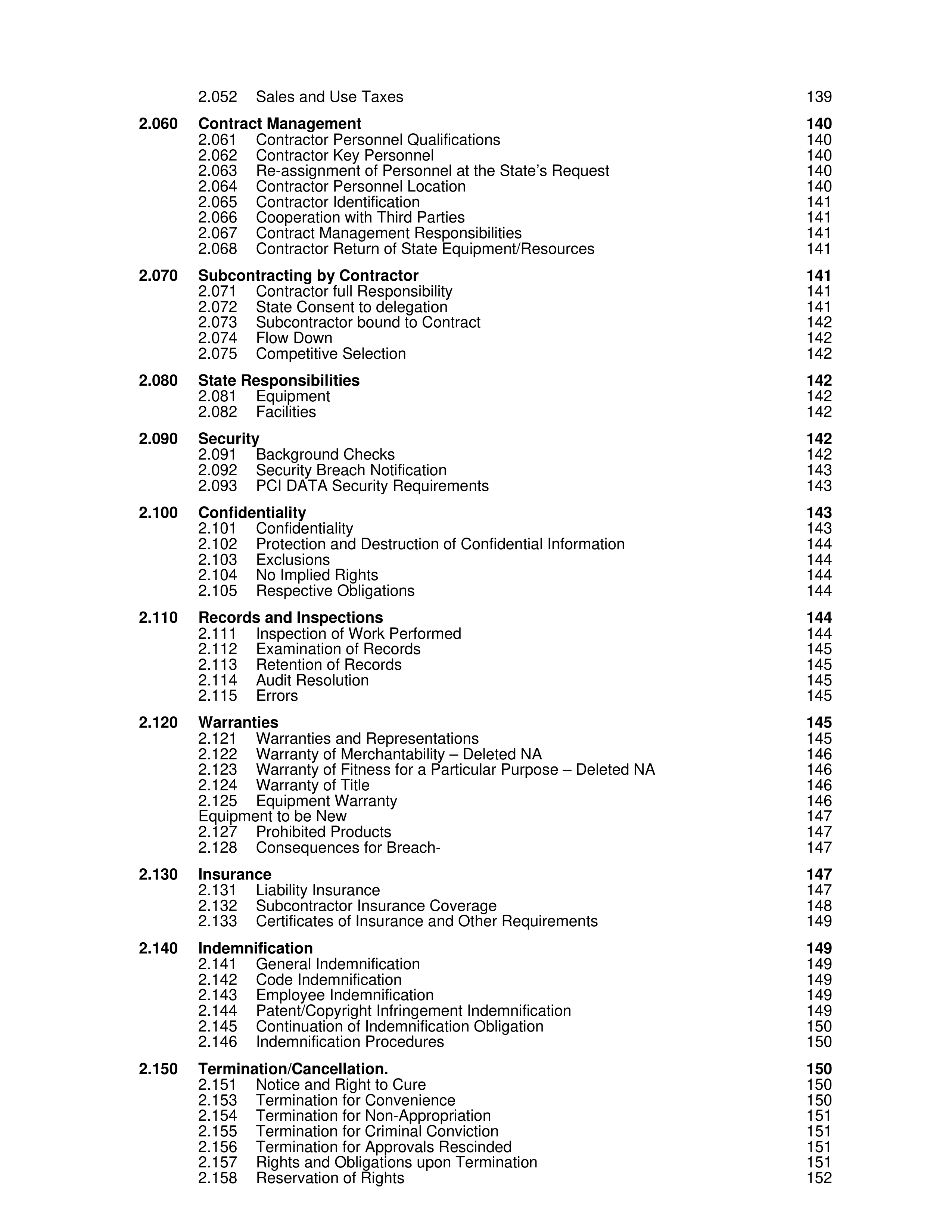 IBM Contract Change — page 173