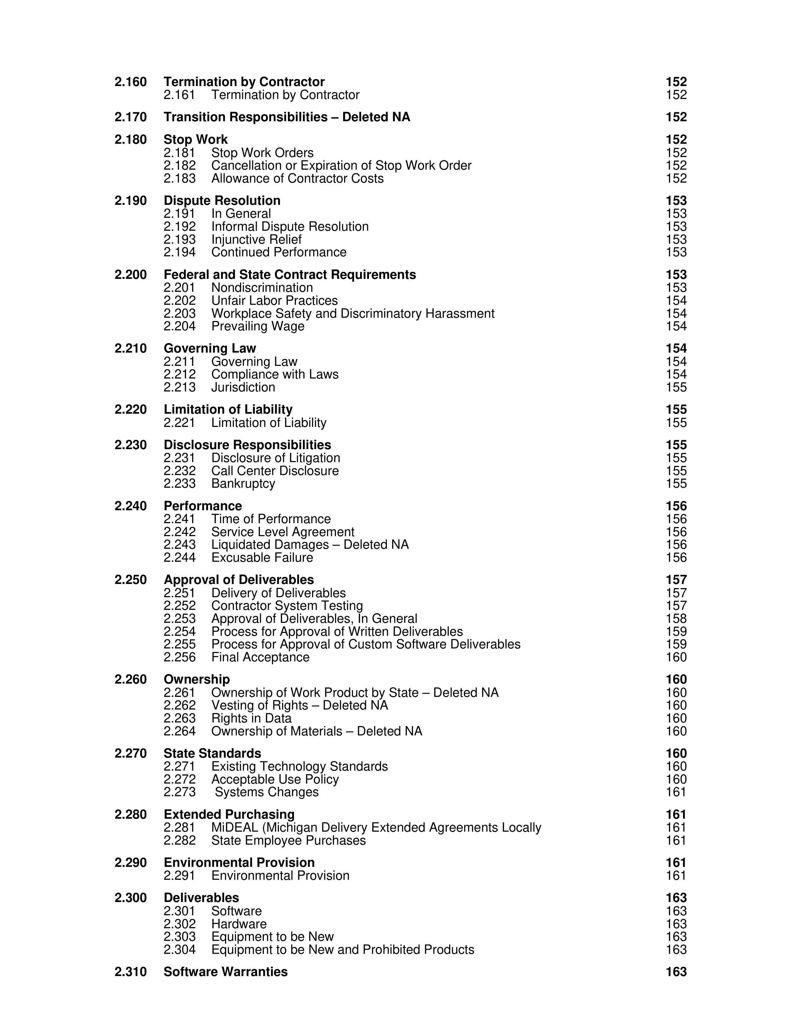IBM Contract Change — page 174