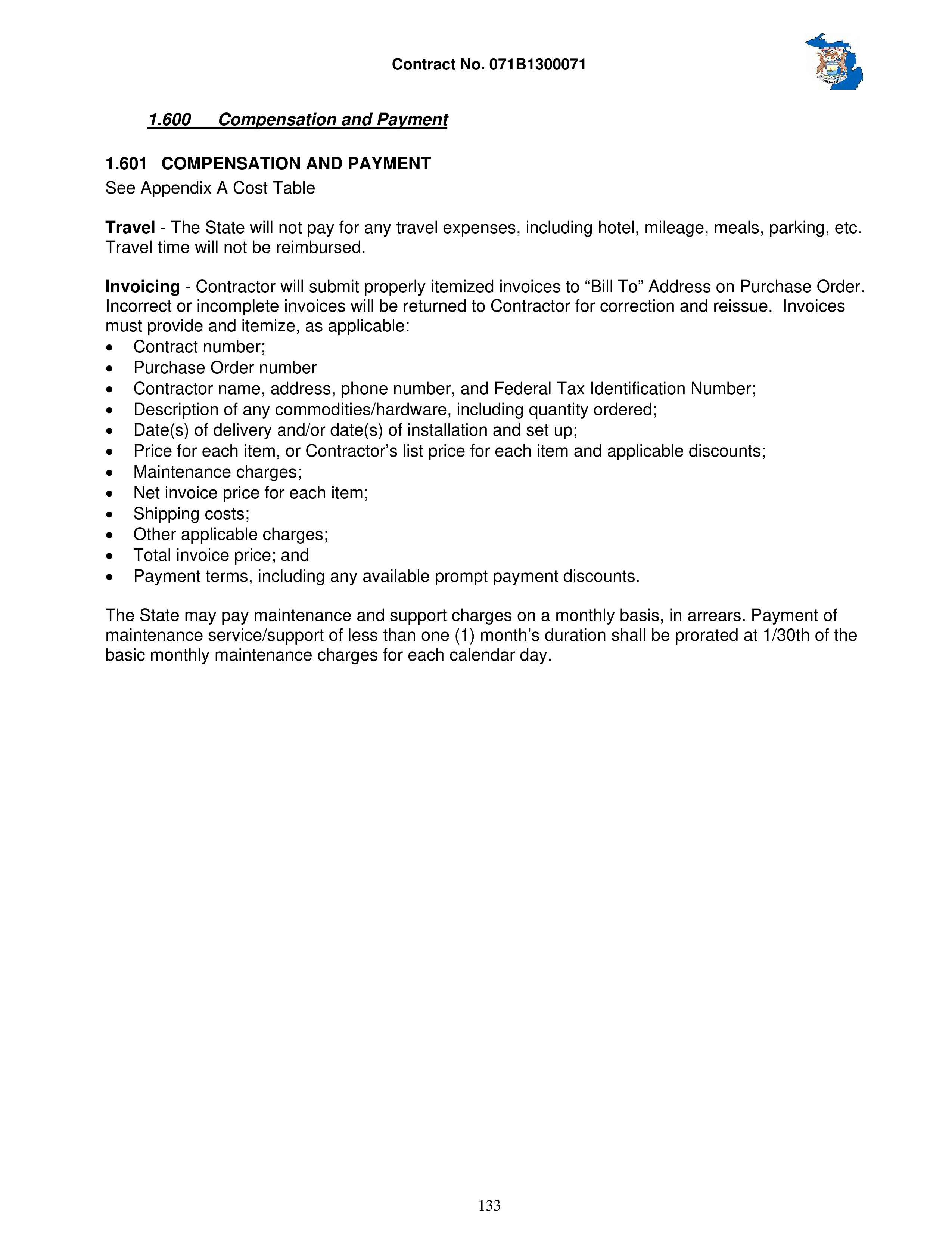 IBM Contract Change — page 180