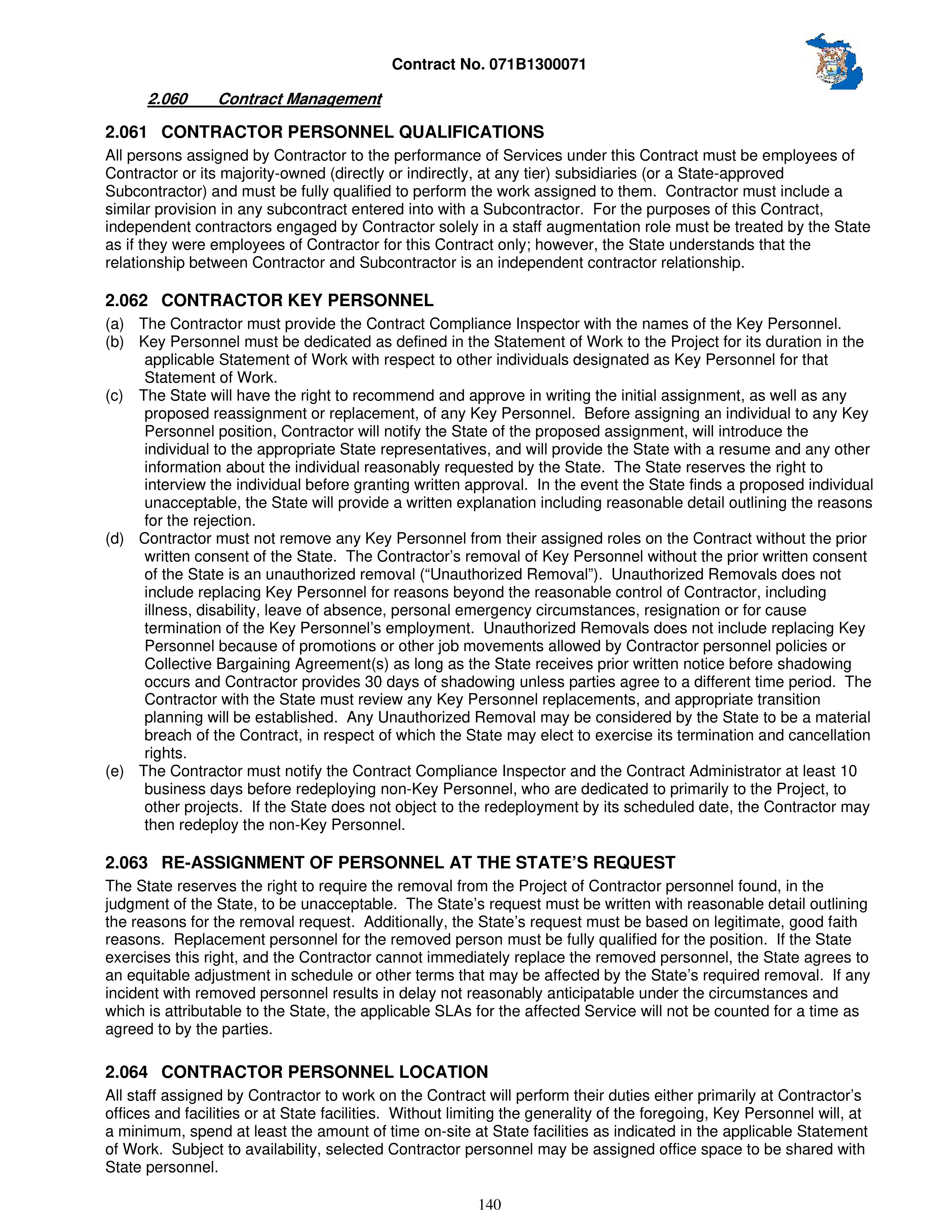 IBM Contract Change — page 187