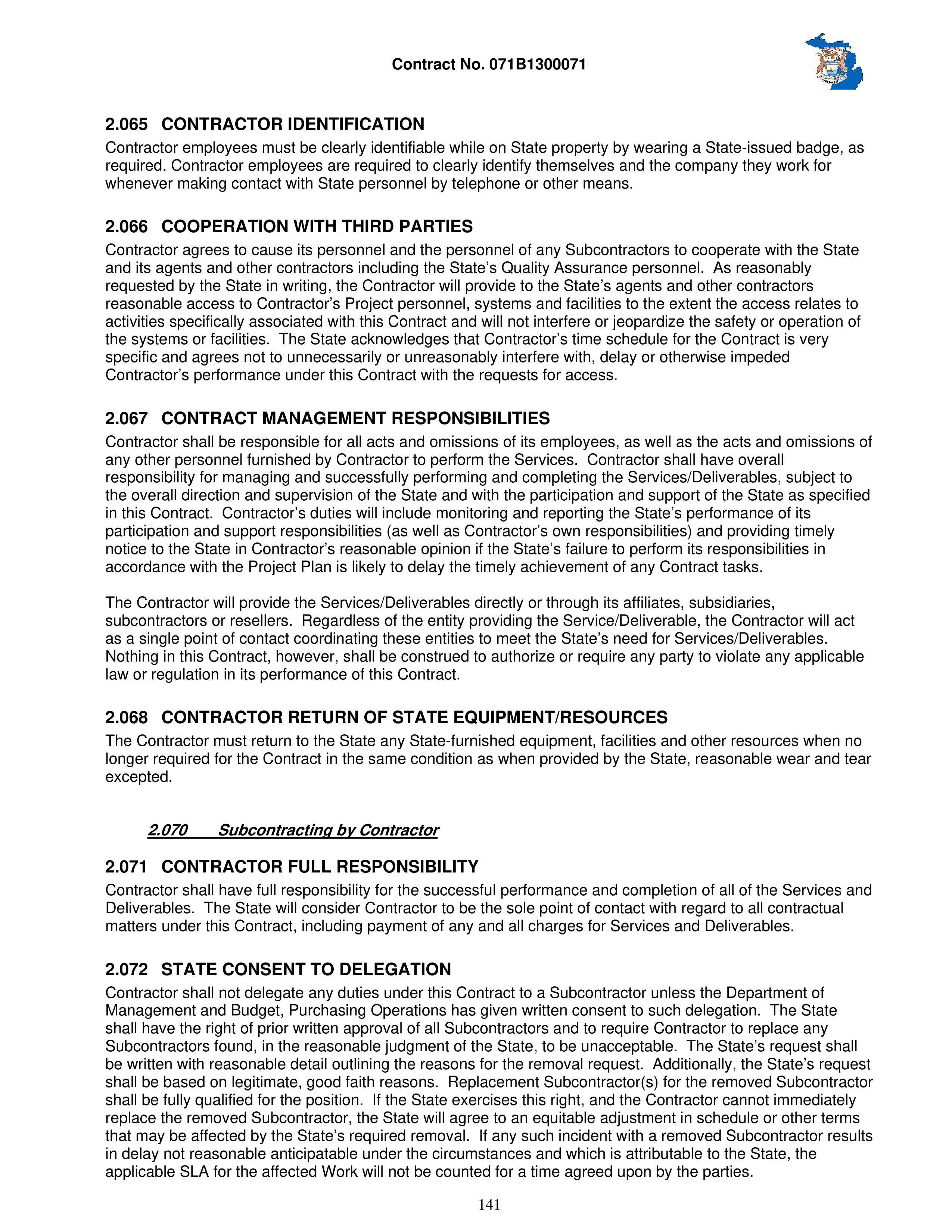 IBM Contract Change — page 188