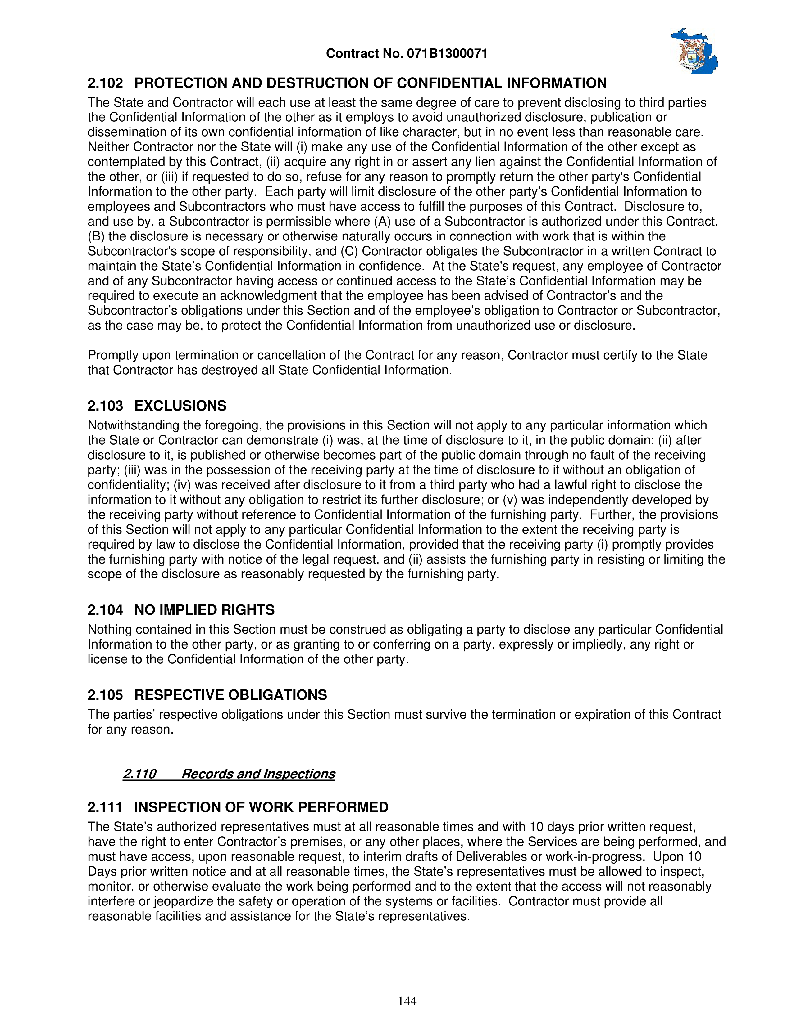 IBM Contract Change — page 191