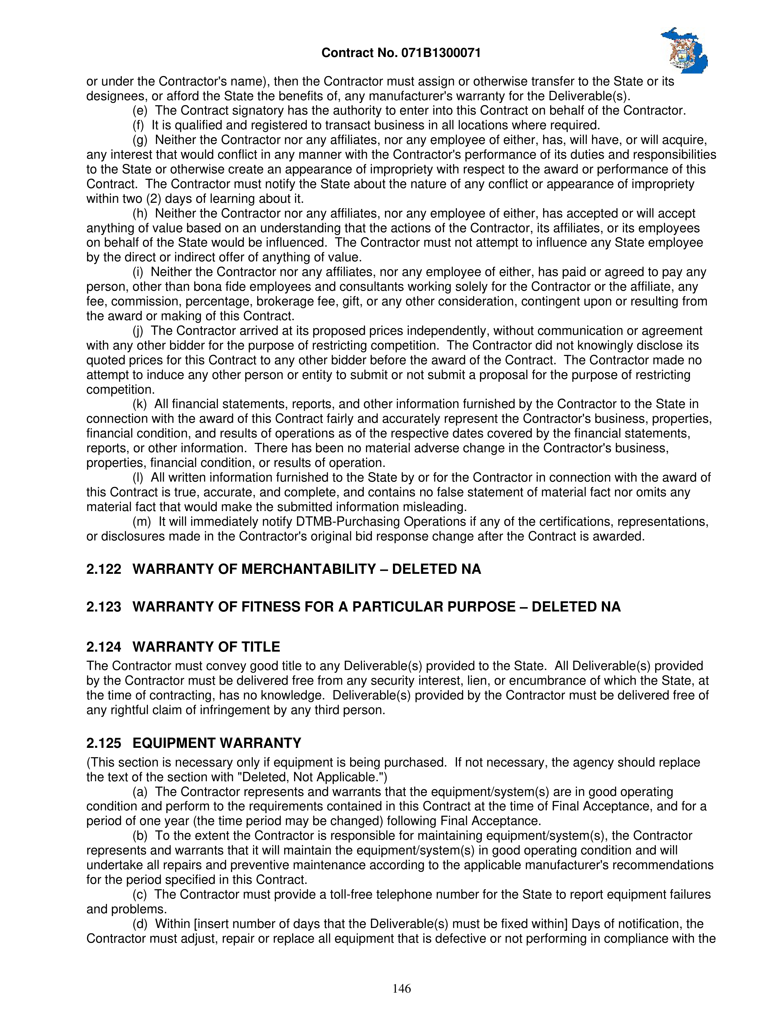 IBM Contract Change — page 193