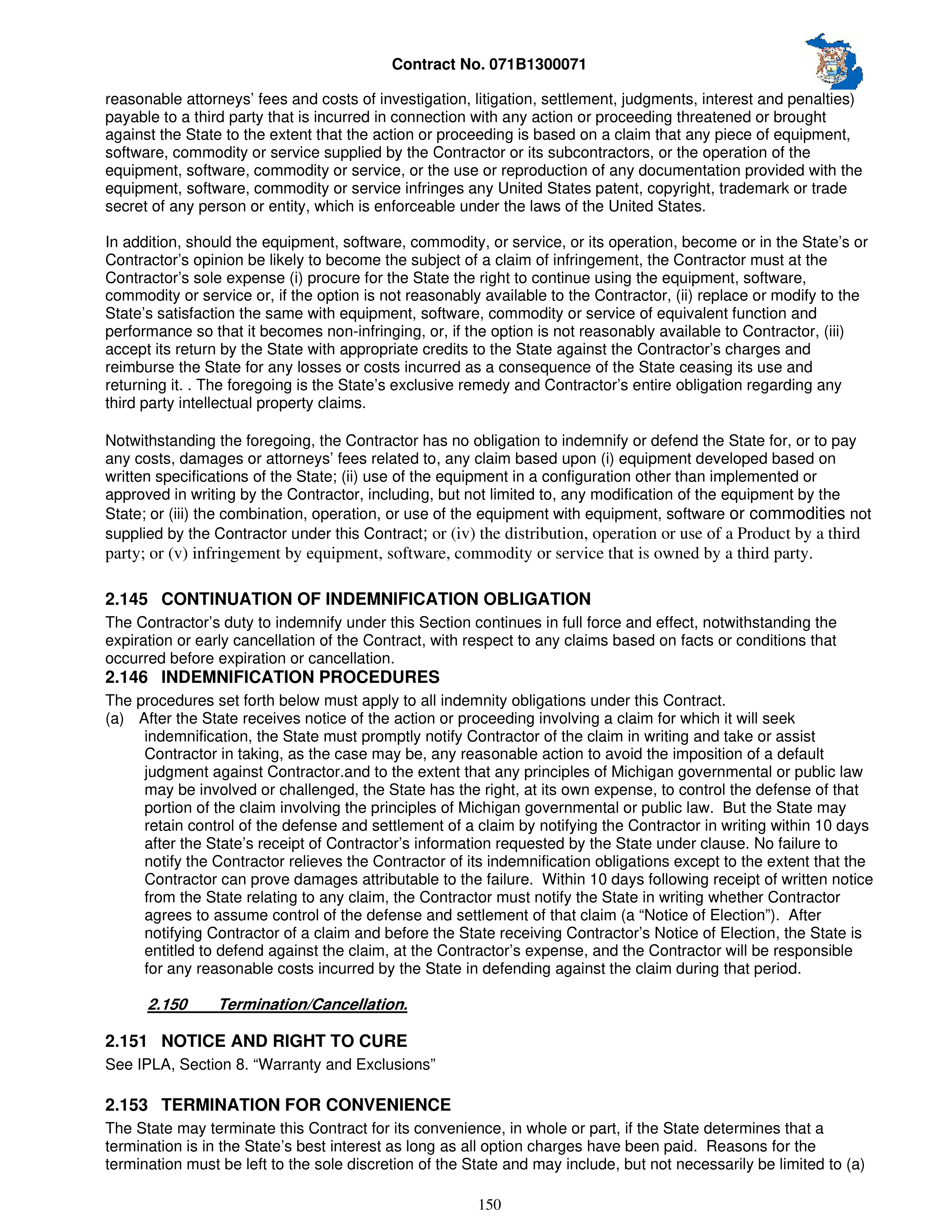 IBM Contract Change — page 197