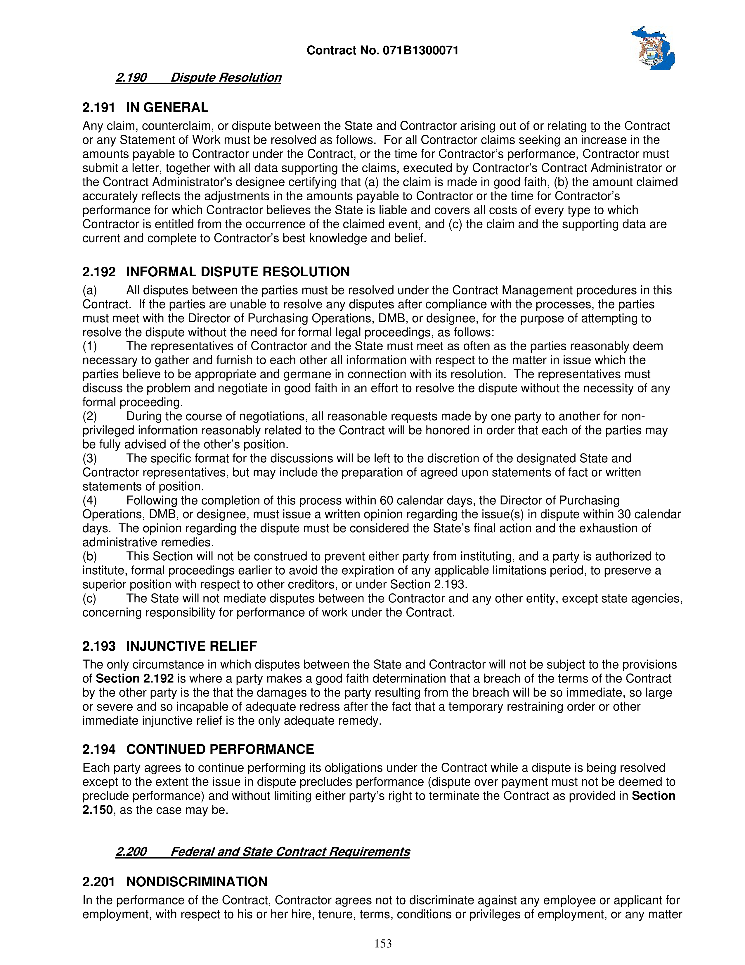 IBM Contract Change — page 200