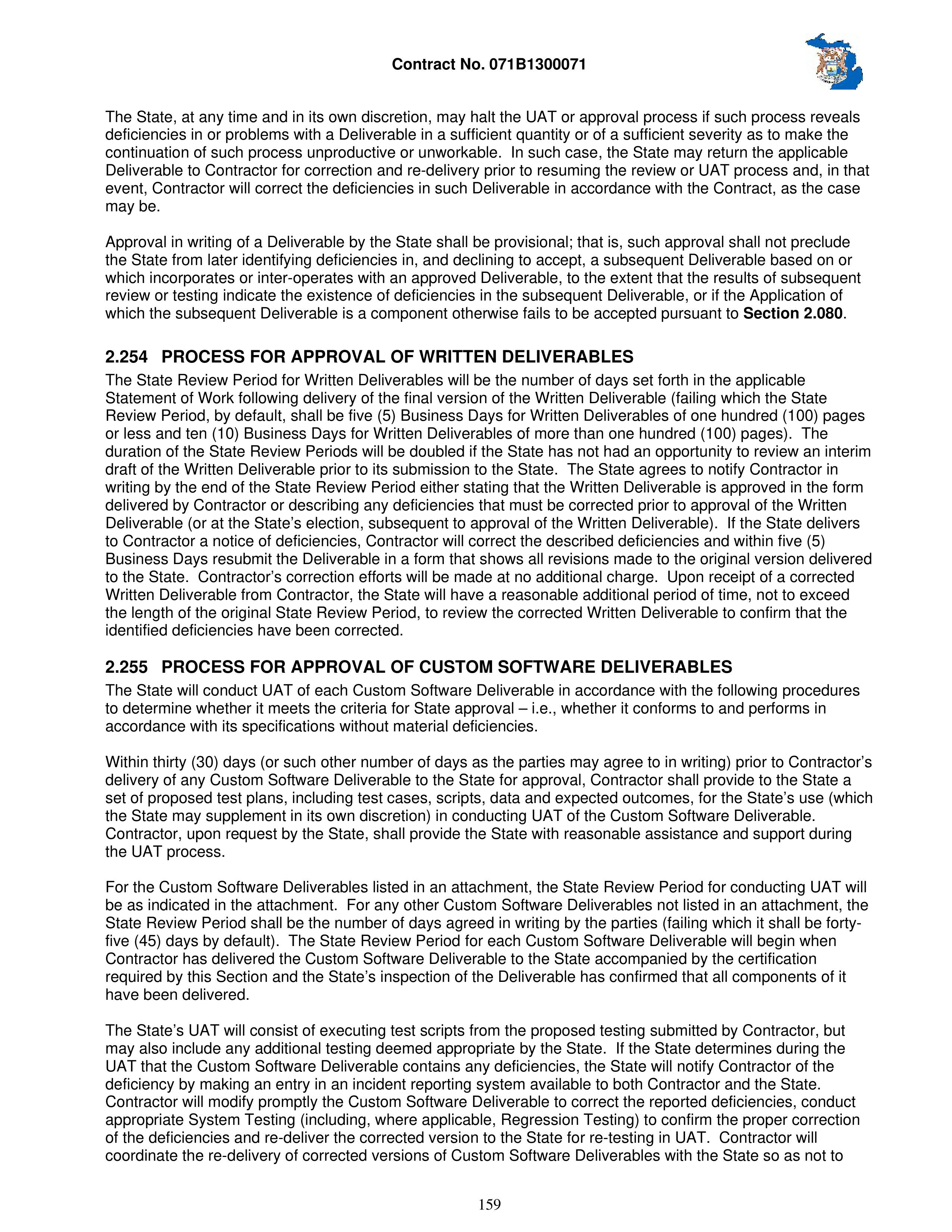 IBM Contract Change — page 206