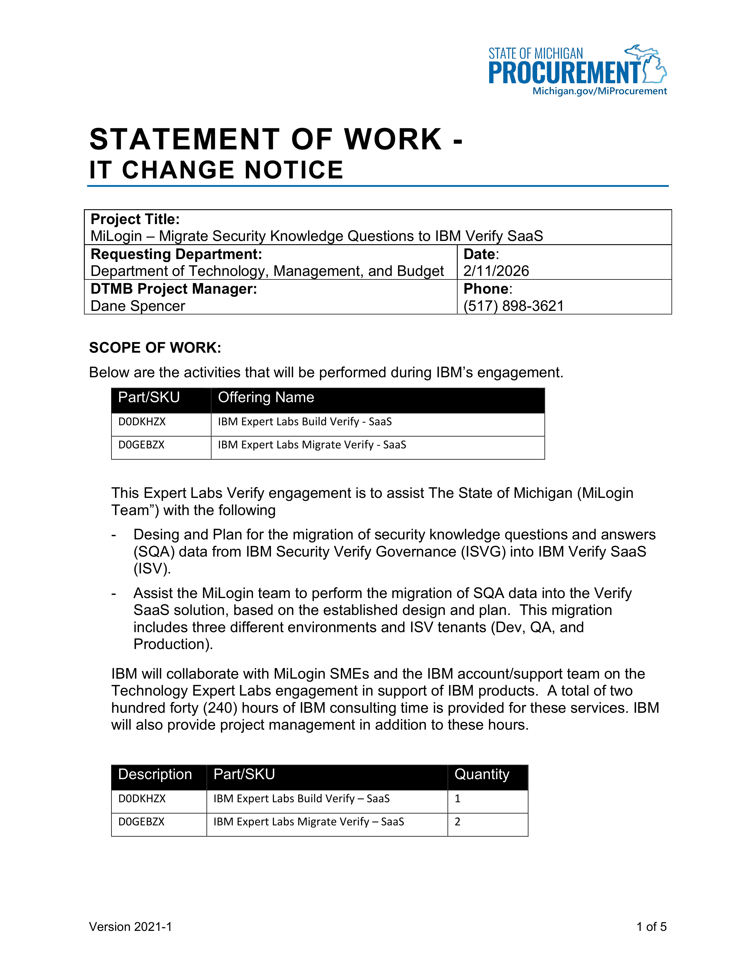 IBM Contract Change — page 24
