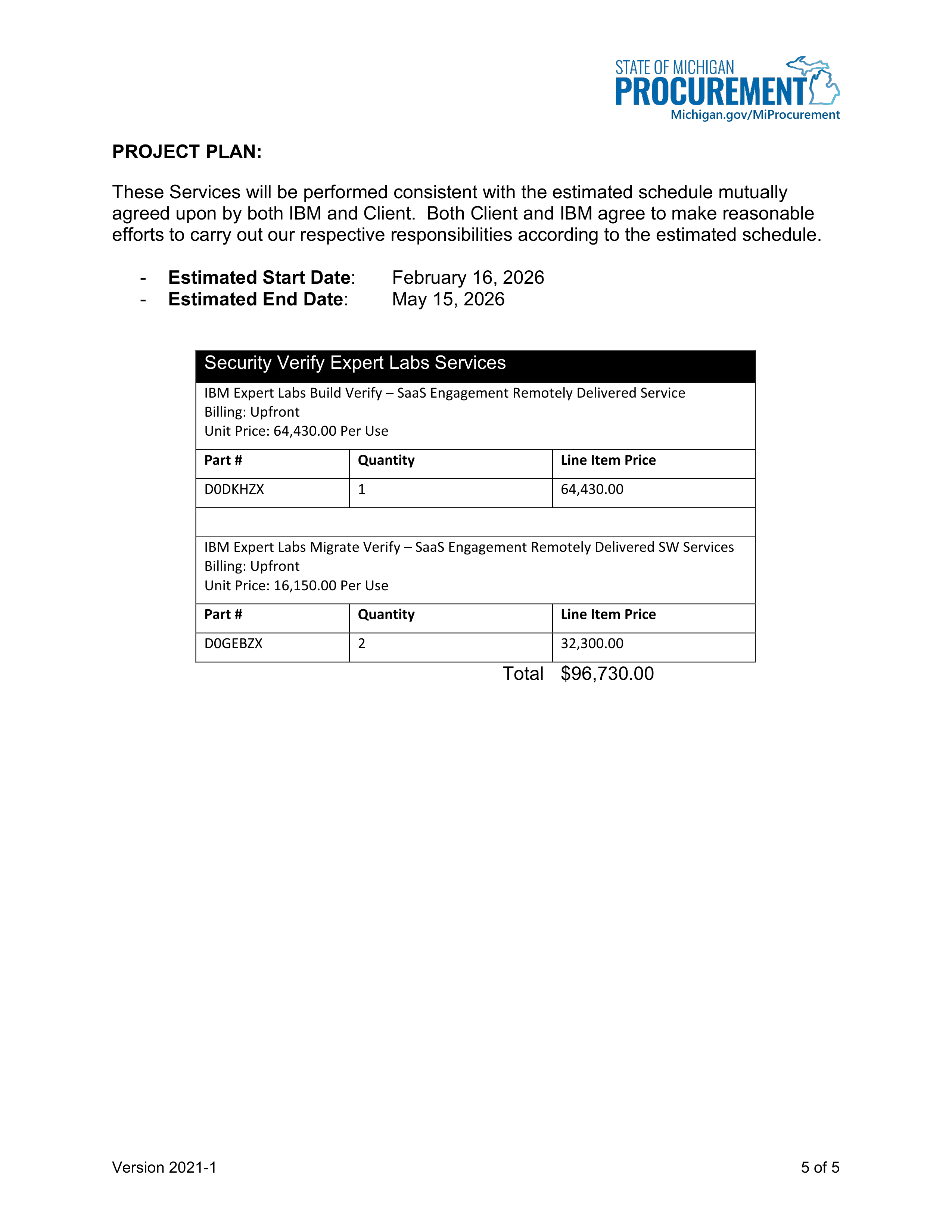 IBM Contract Change — page 28