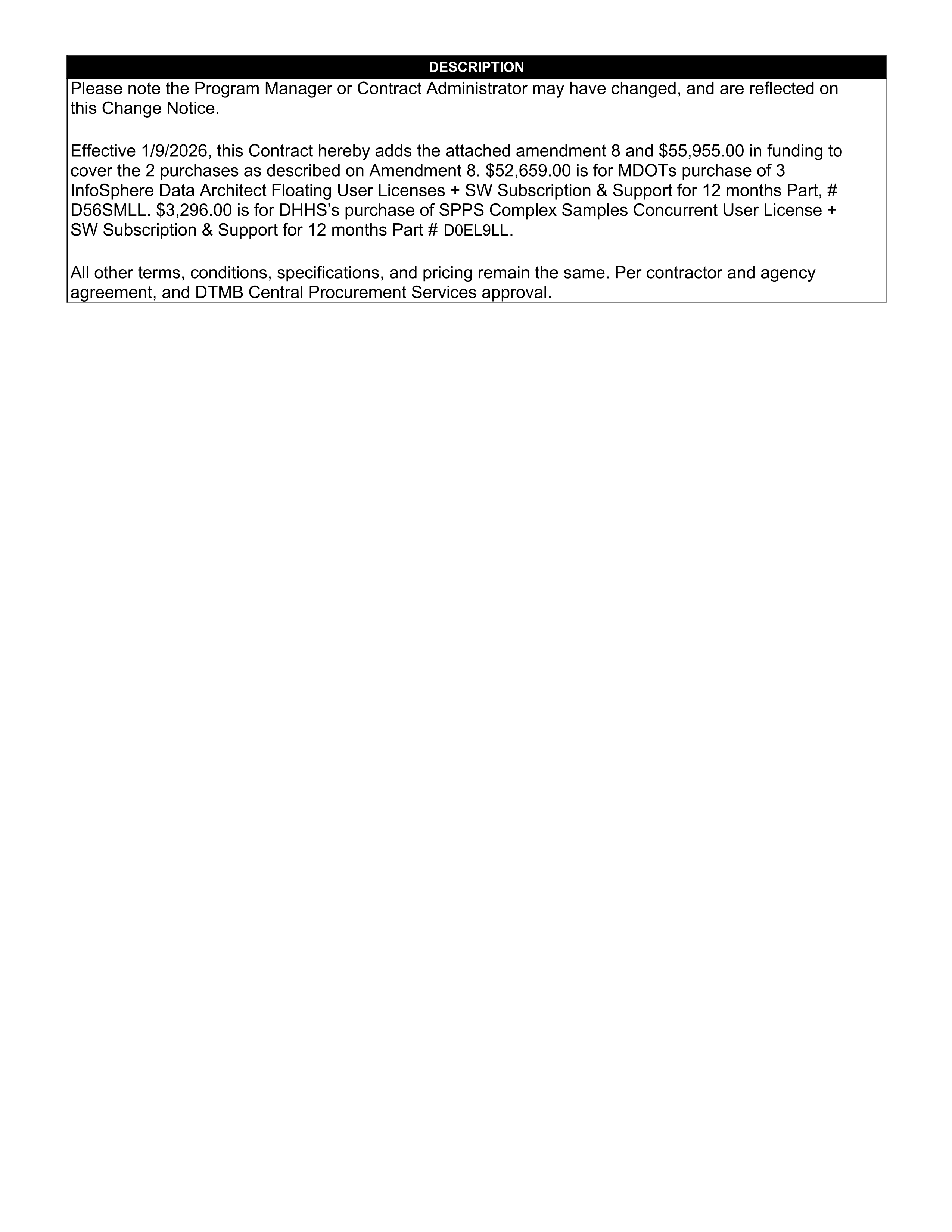 IBM Contract Change — page 30