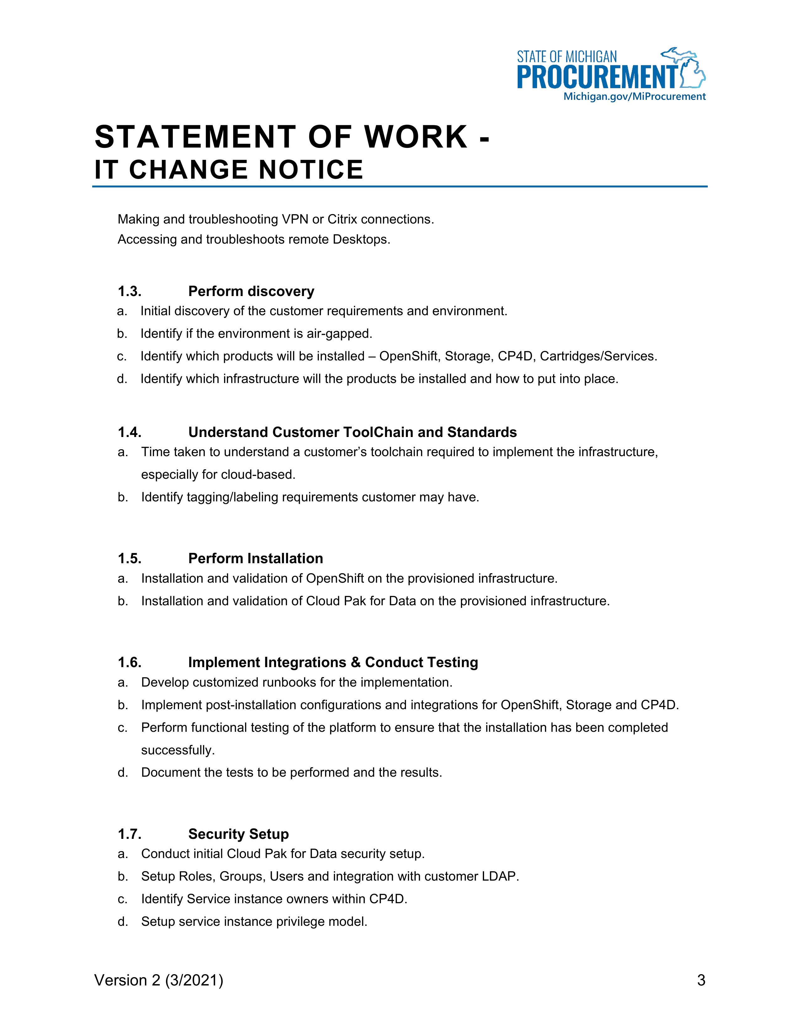 IBM Contract Change — page 53