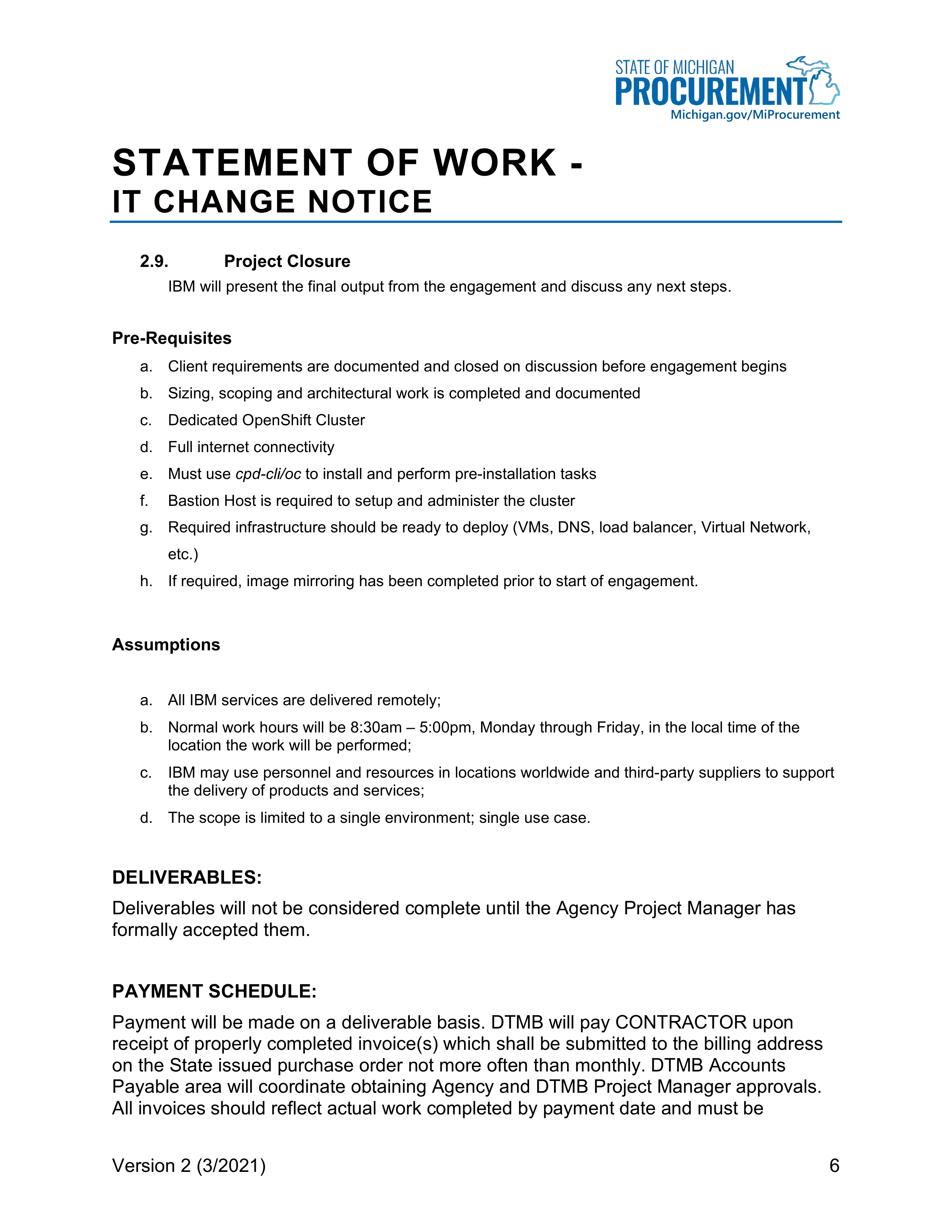 IBM Contract Change — page 56