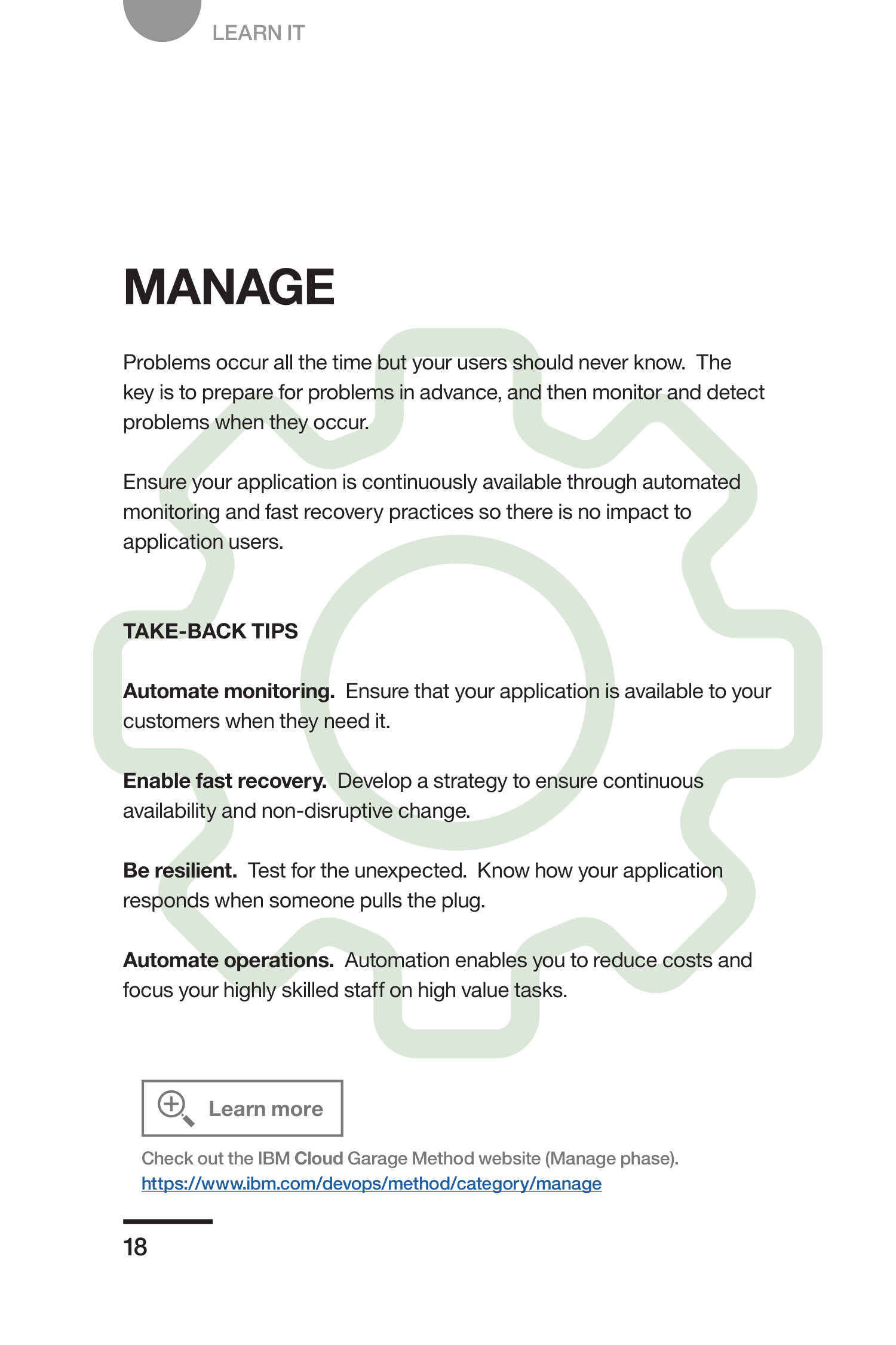 IBM Garage Methodology Guide — page 20