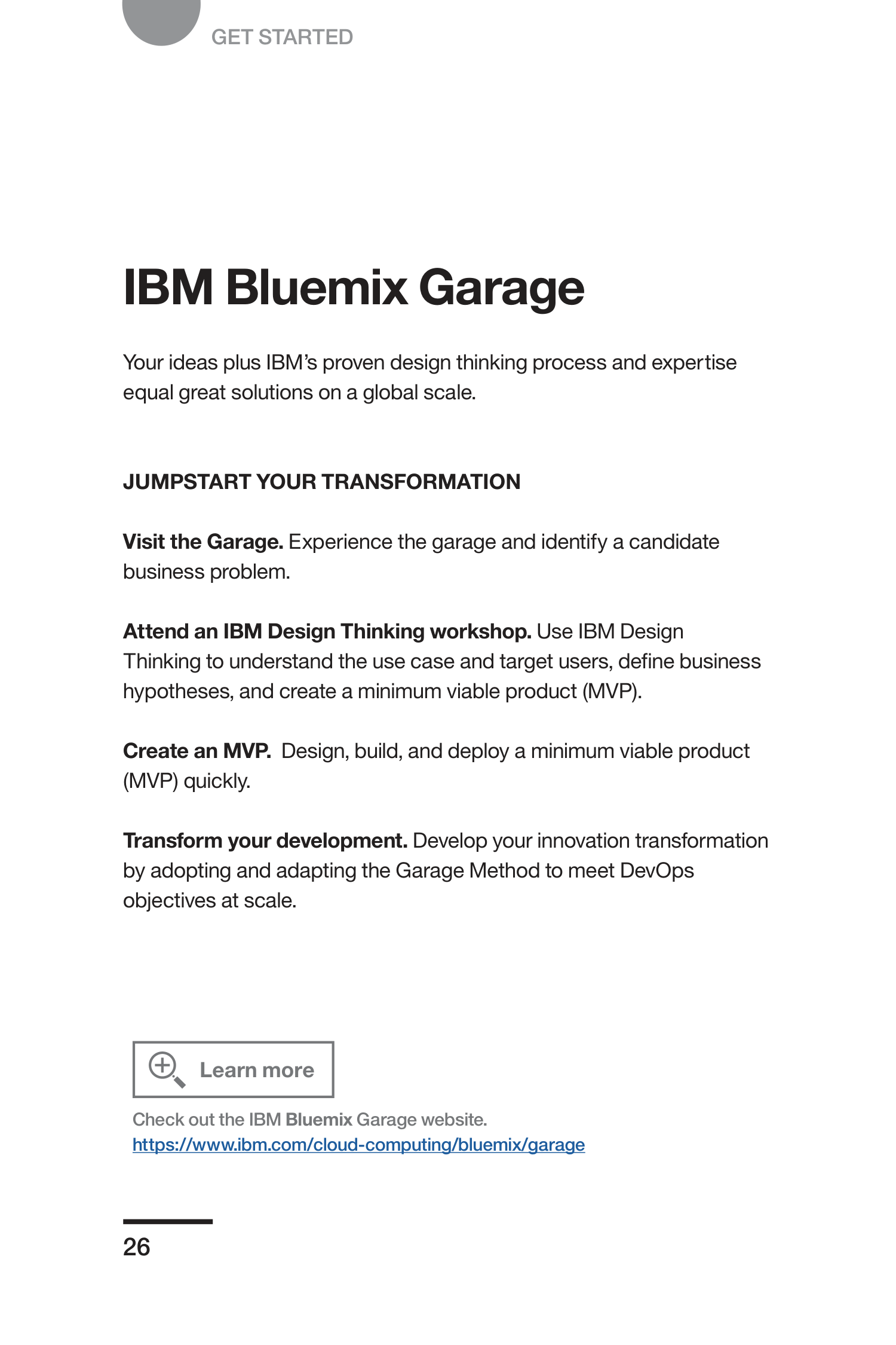 IBM Garage Methodology Guide — page 28
