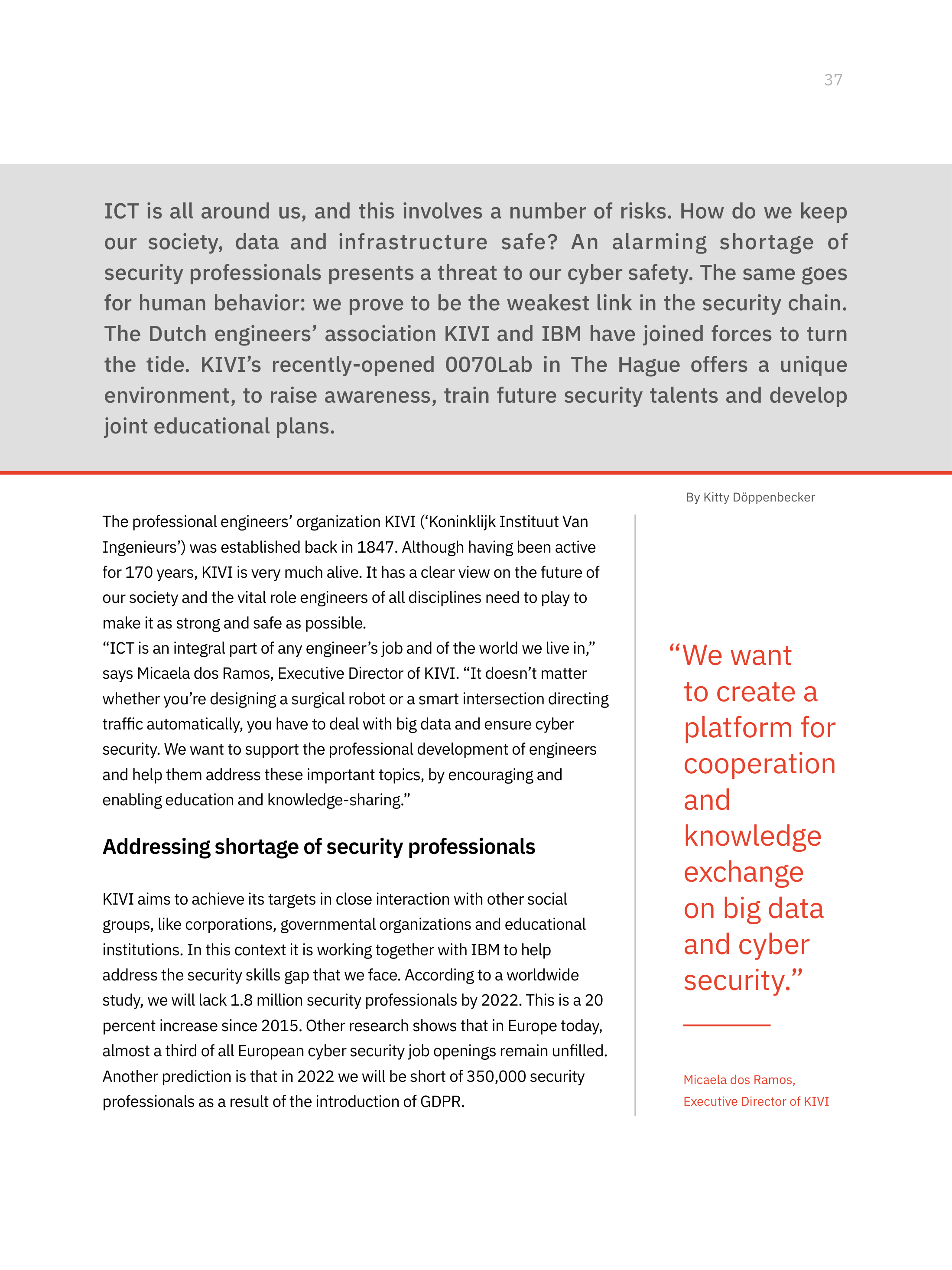 IBM Innovation Magazine — page 39