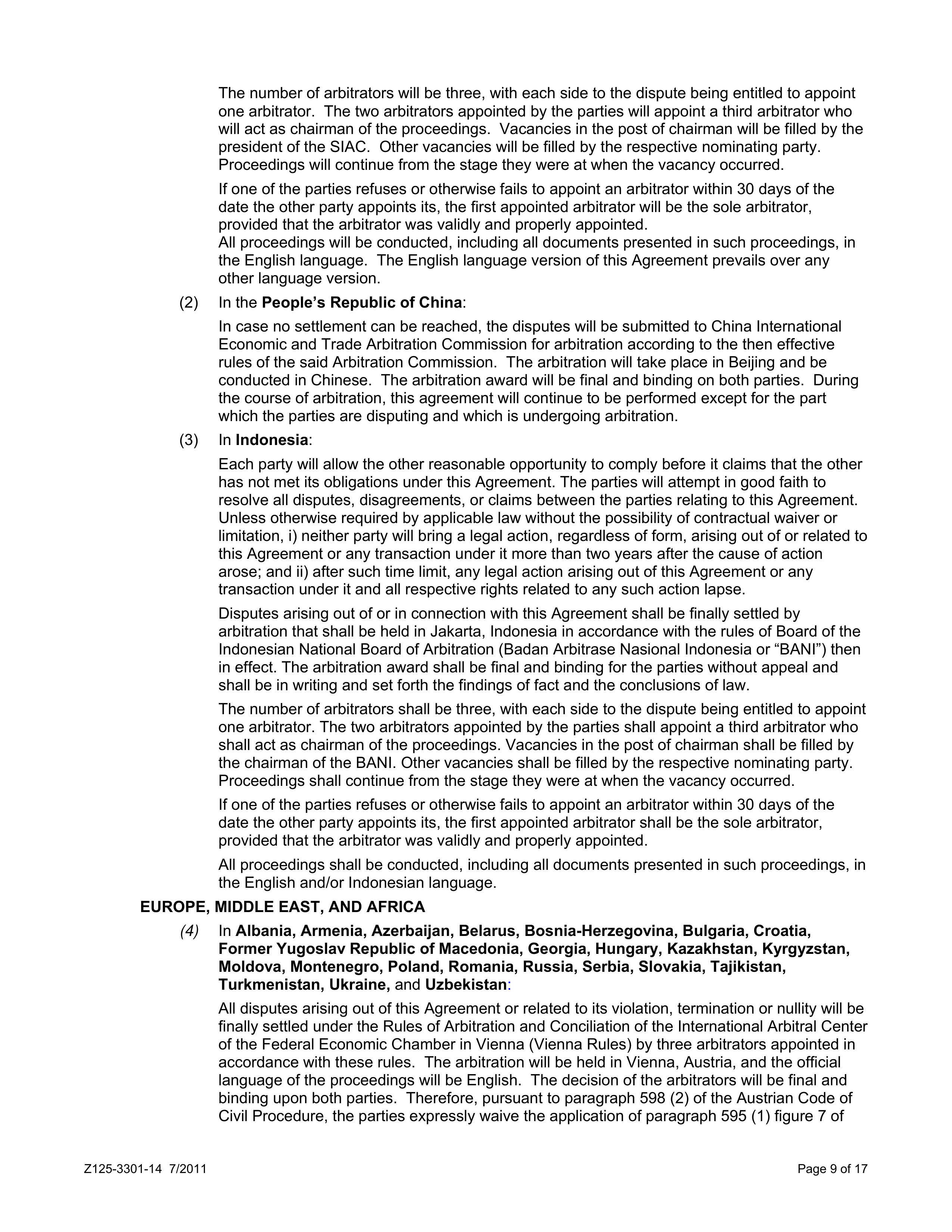 IBM International Program License Agreement — page 9