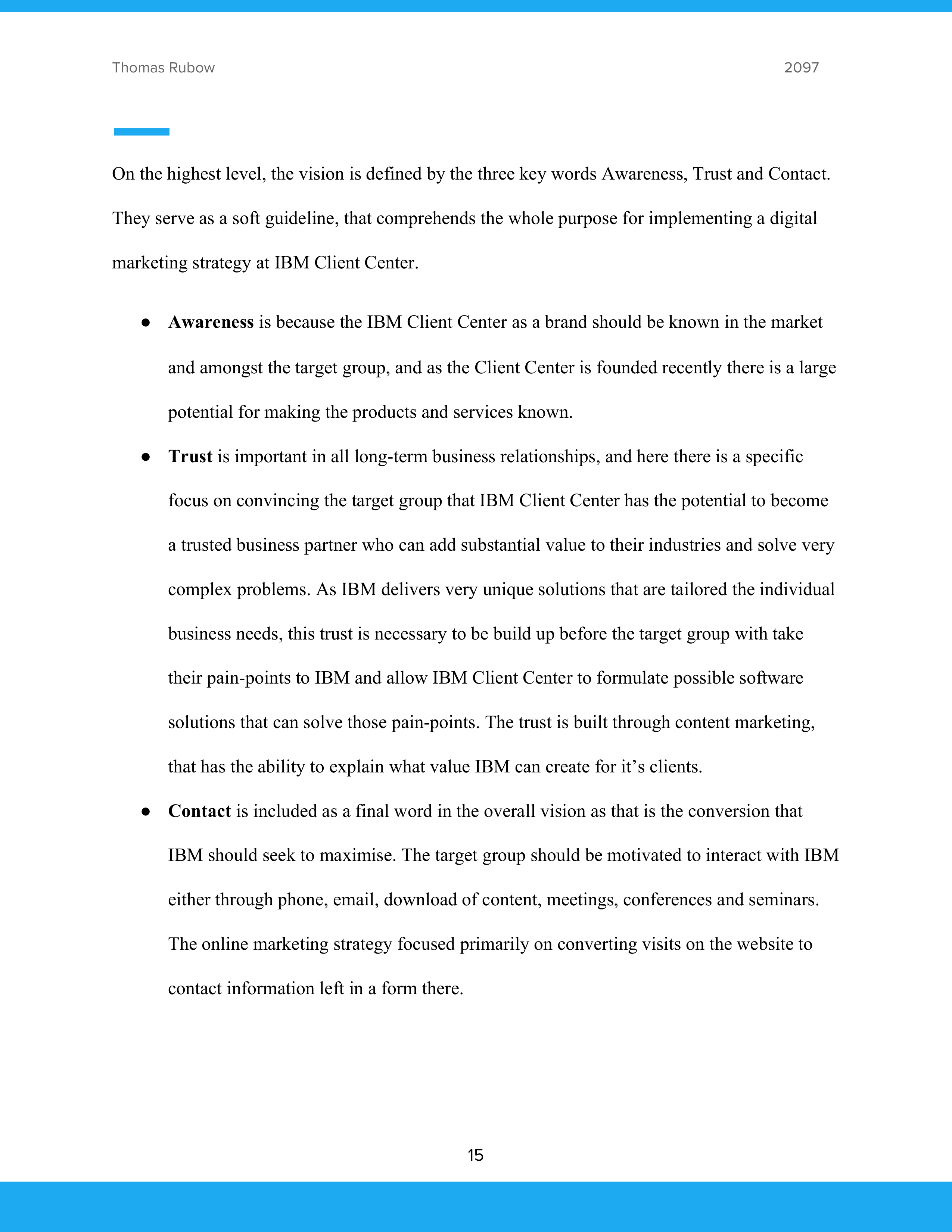 IBM Marketing Strategy — page 16