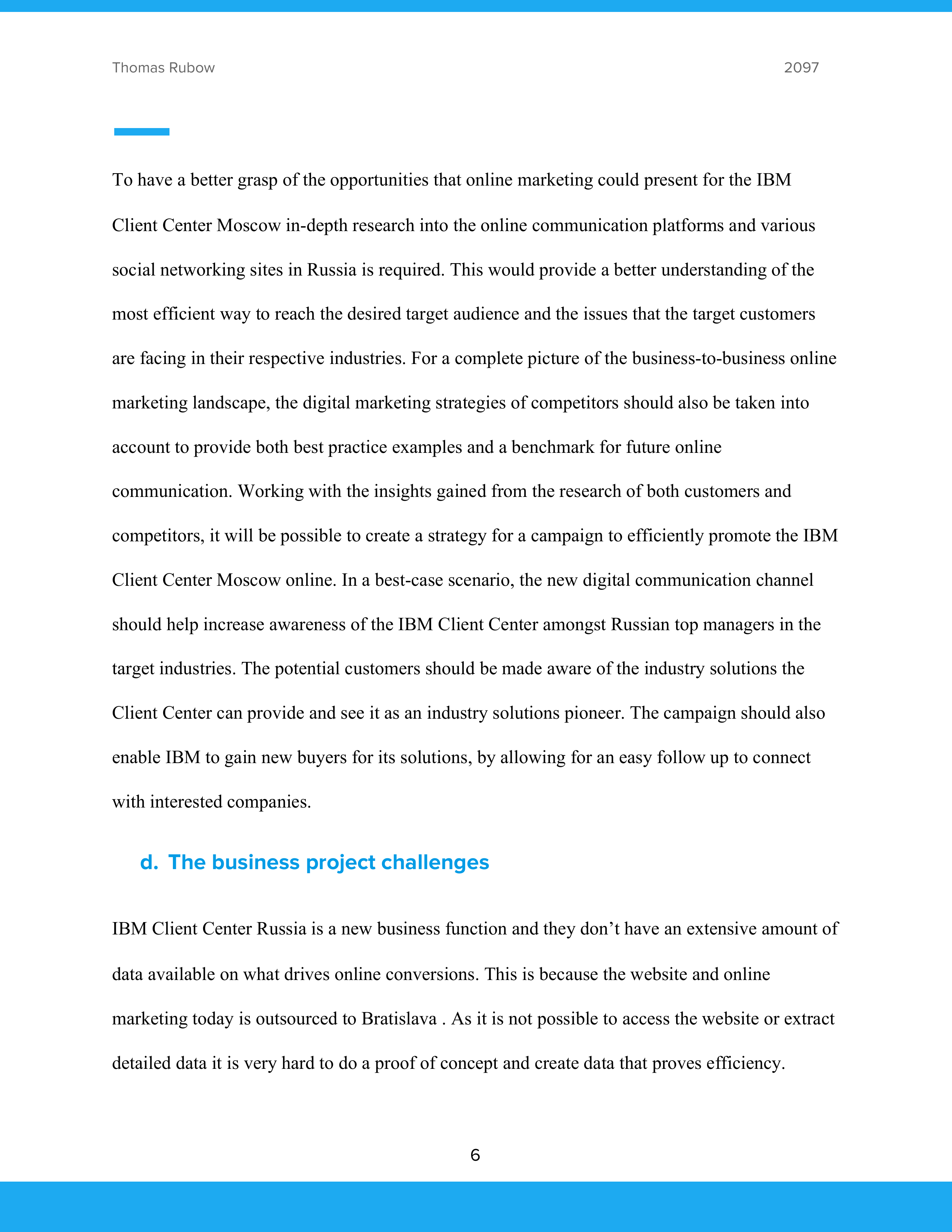 IBM Marketing Strategy — page 7