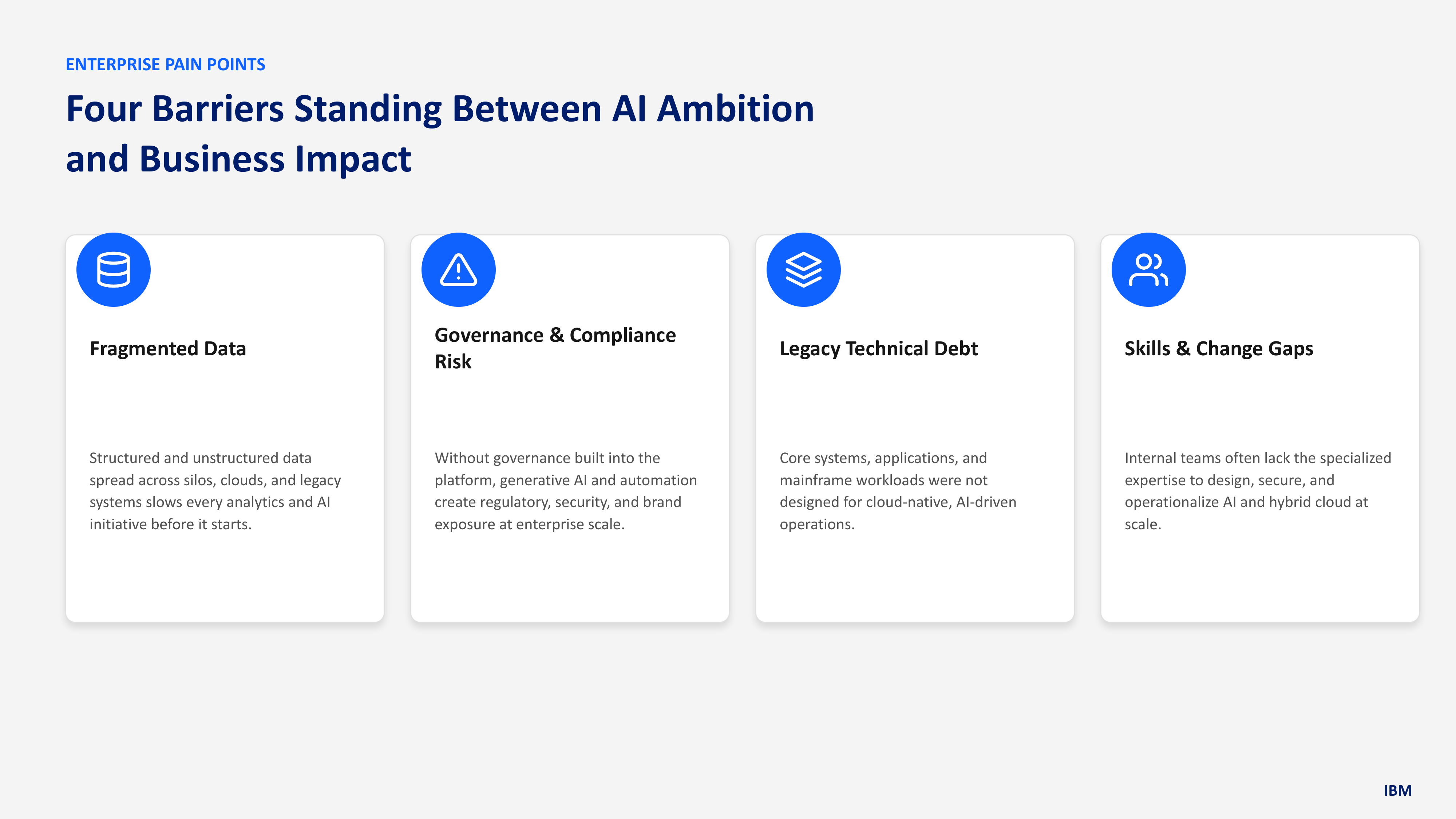 IBM Sales Presentation — page 3