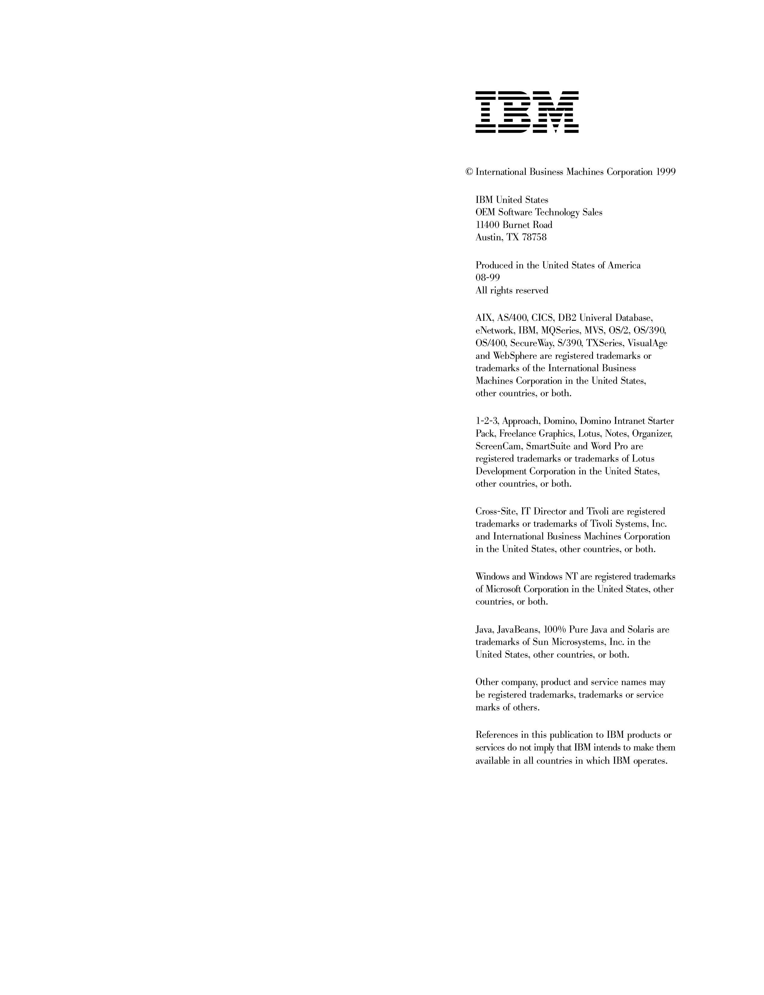 IBM Software Technology Brochure — page 14