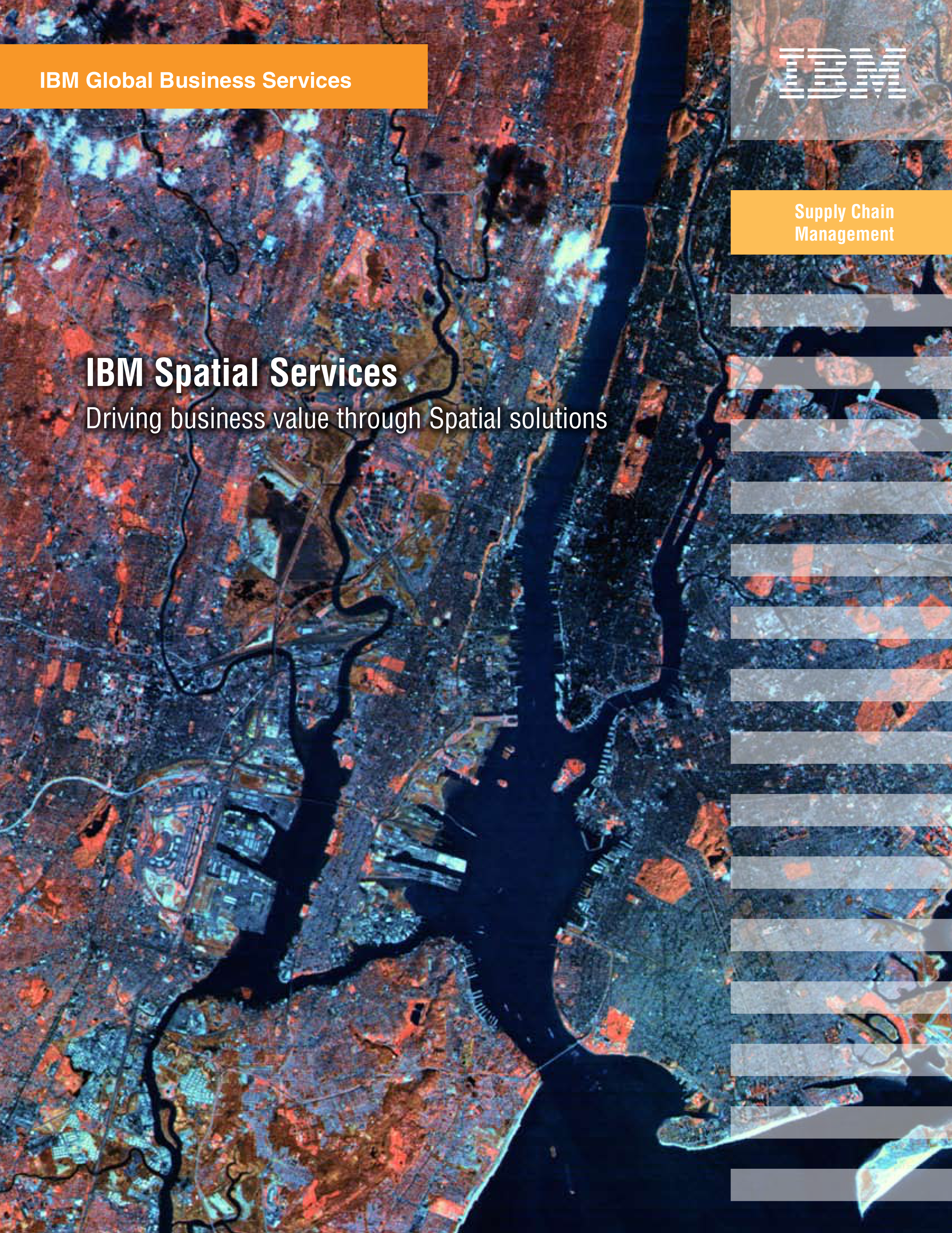 IBM Spatial Services Brochure — page 1