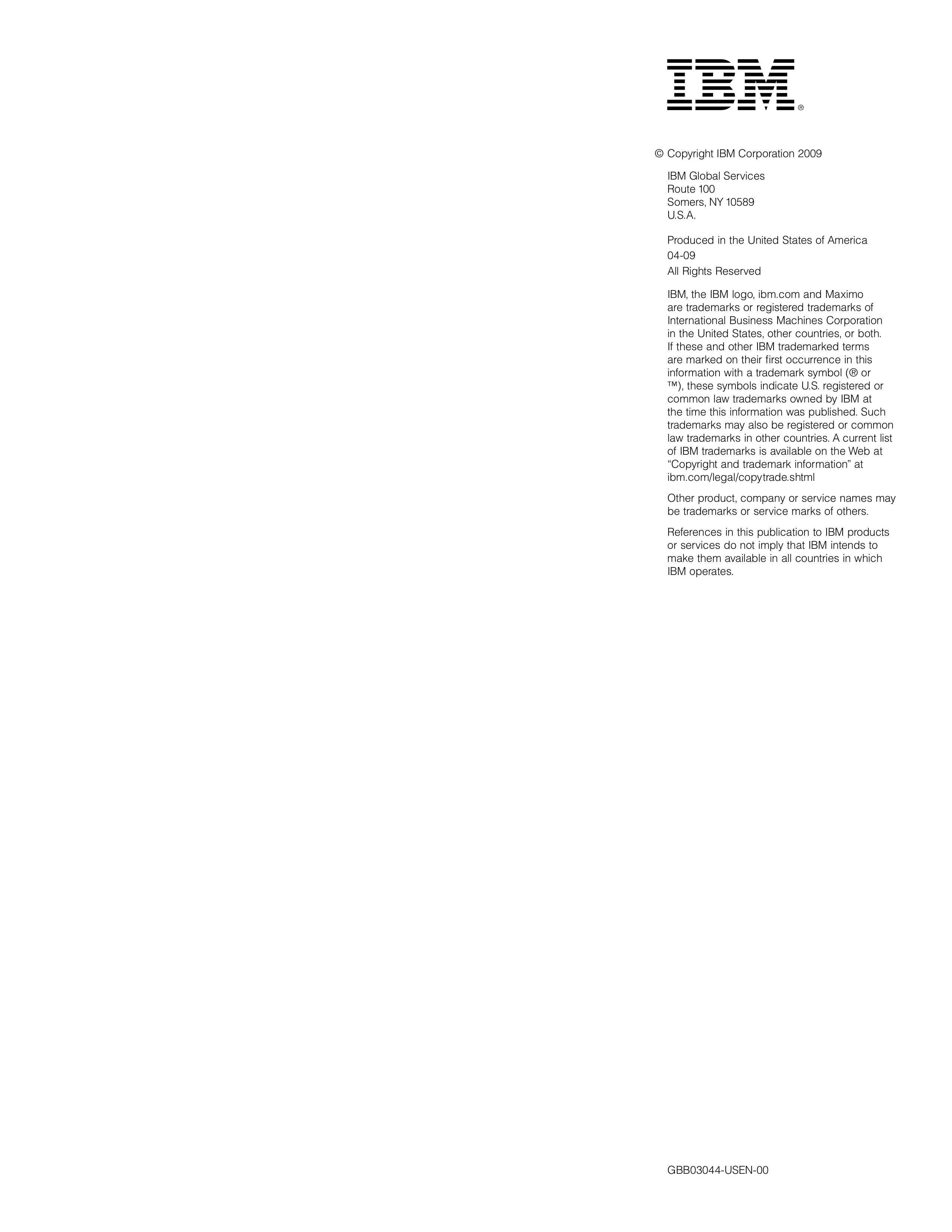 IBM Spatial Services Brochure — page 8