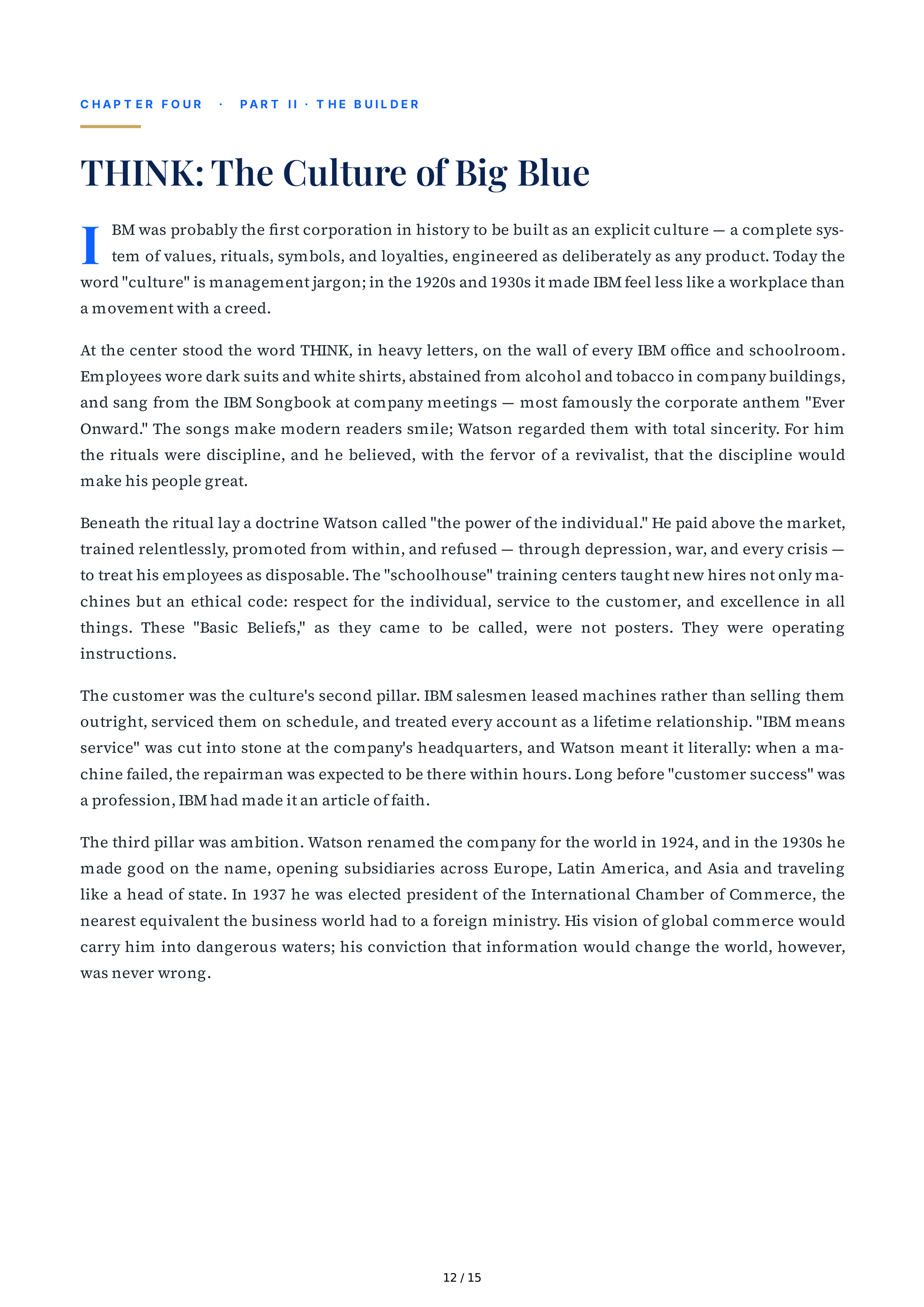 IBM The Greatest Capitalist Who Ever Lived Biography — page 12