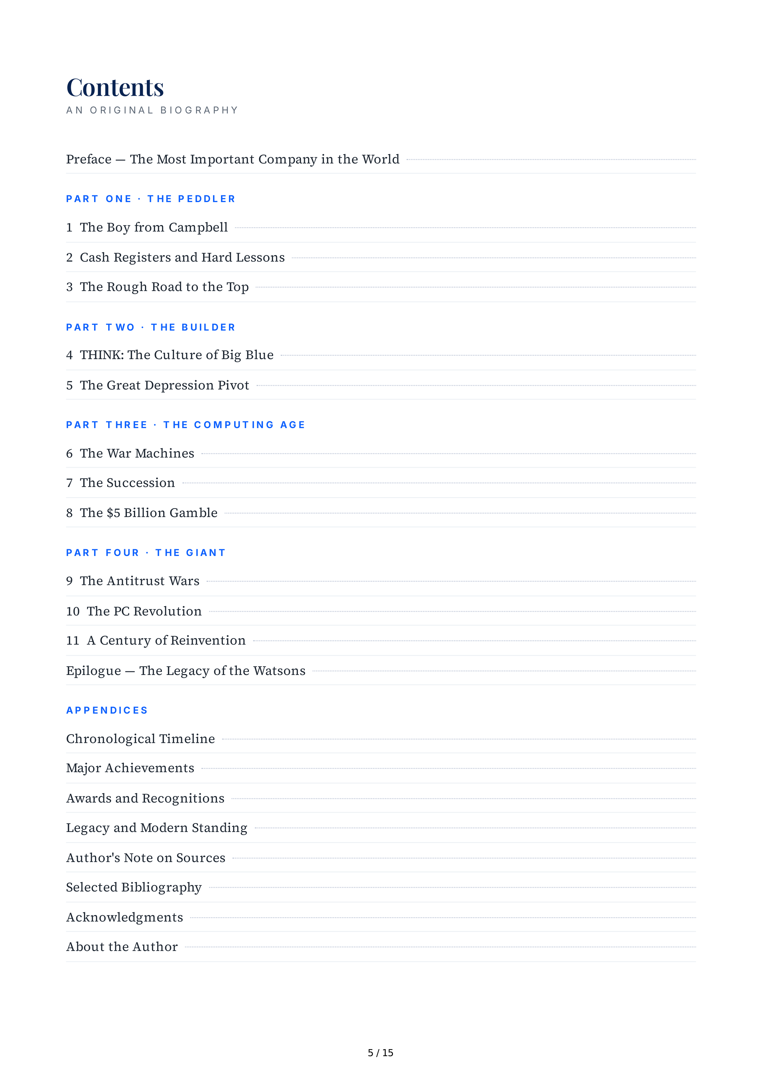 IBM The Greatest Capitalist Who Ever Lived Biography — page 5