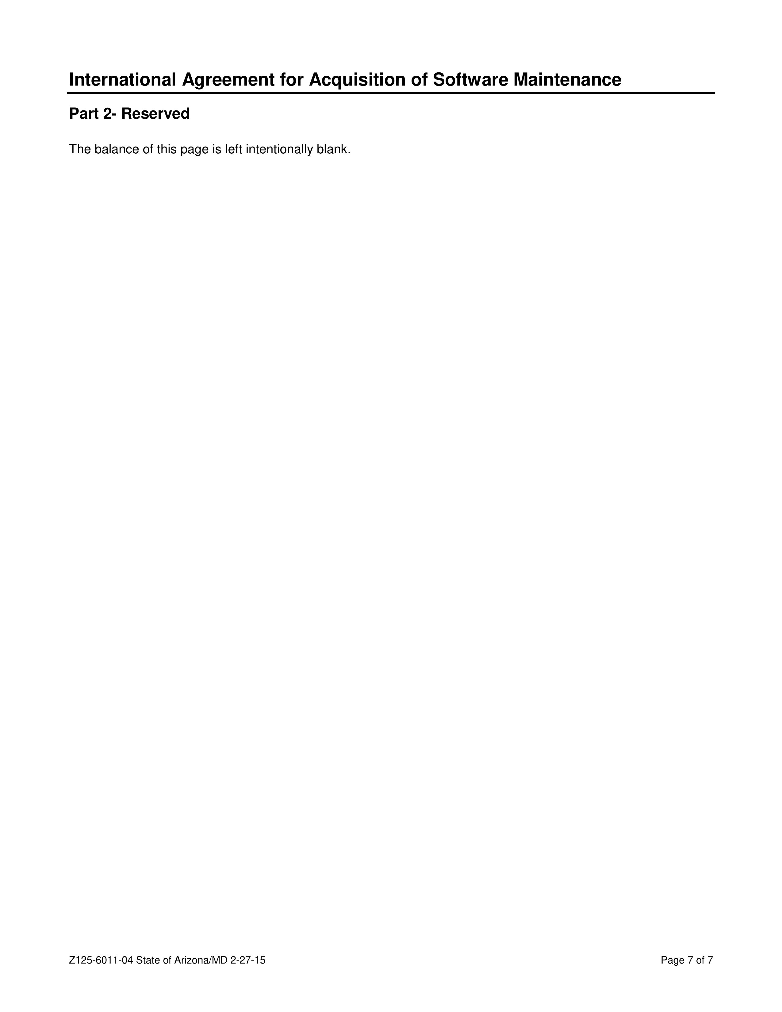 IBM and State of Arizona Contract — page 30