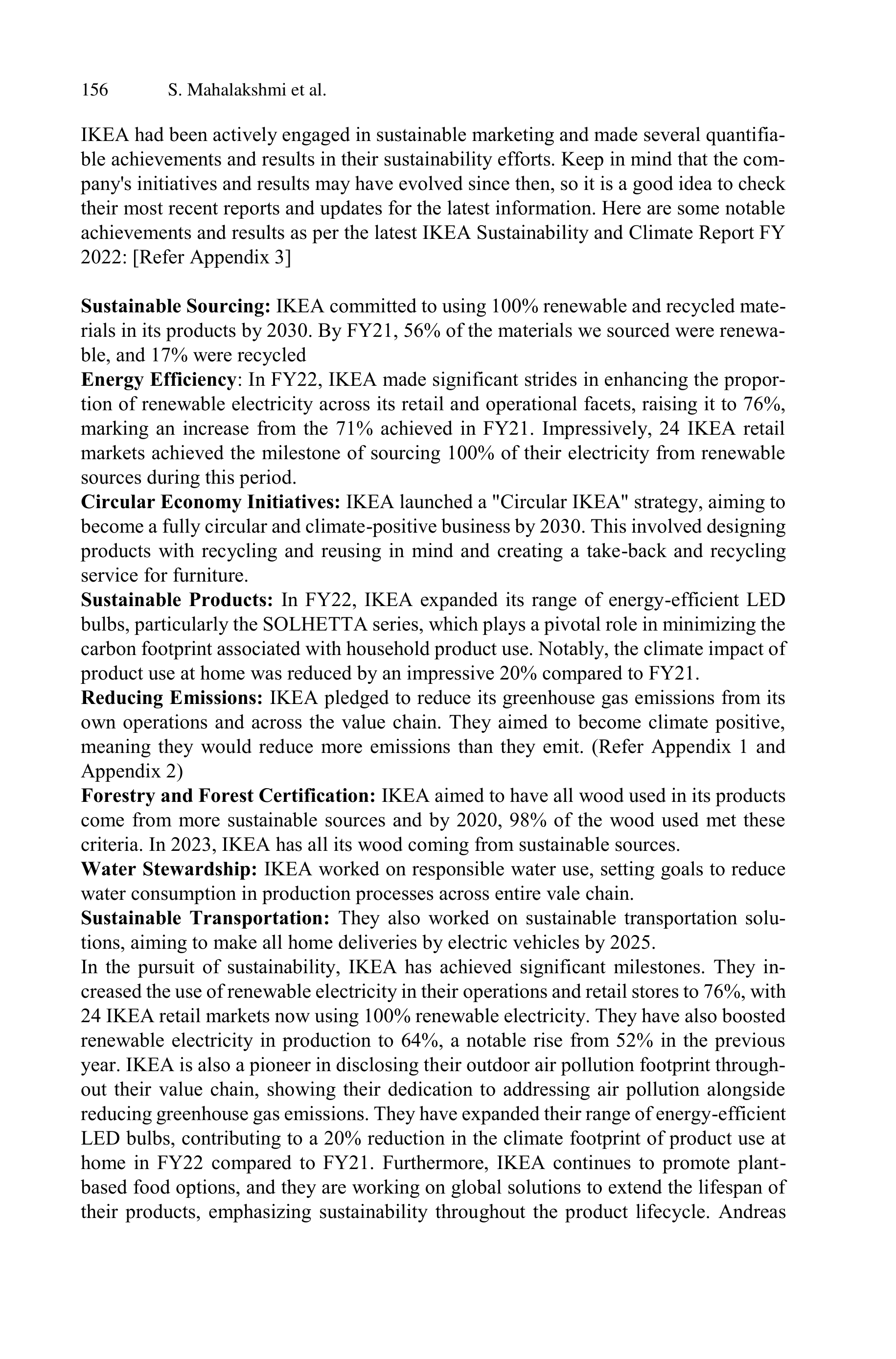 IKEA Sustainability Report — page 12
