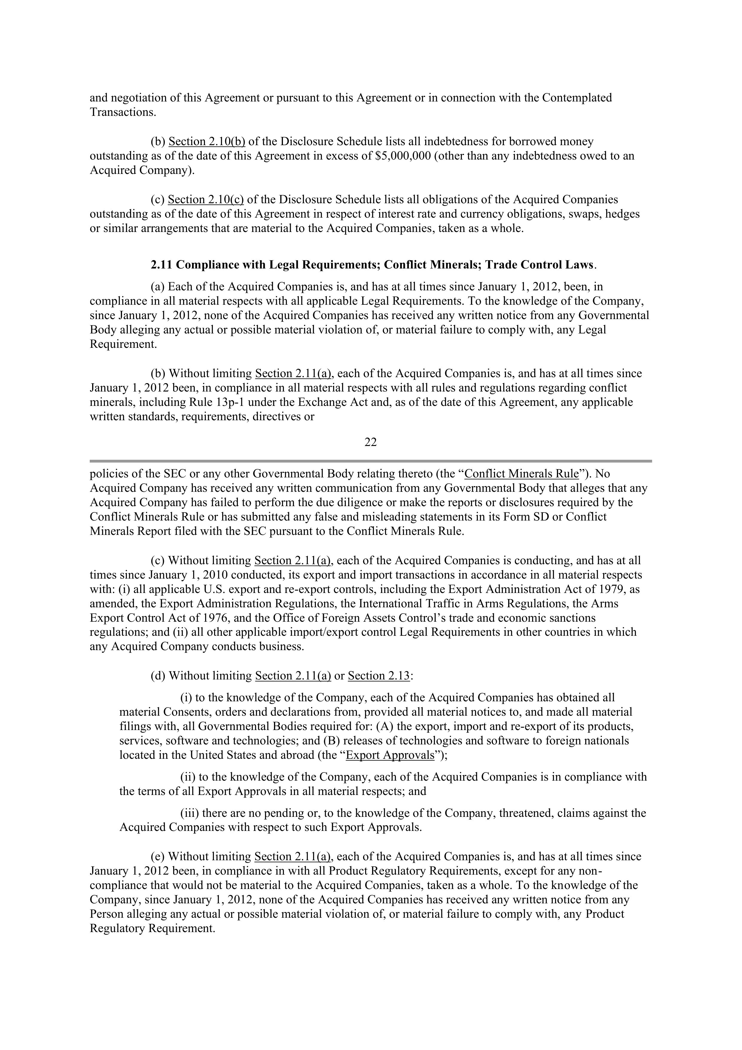 INTEL AGREEMENT AND PLAN OF MERGER — page 19