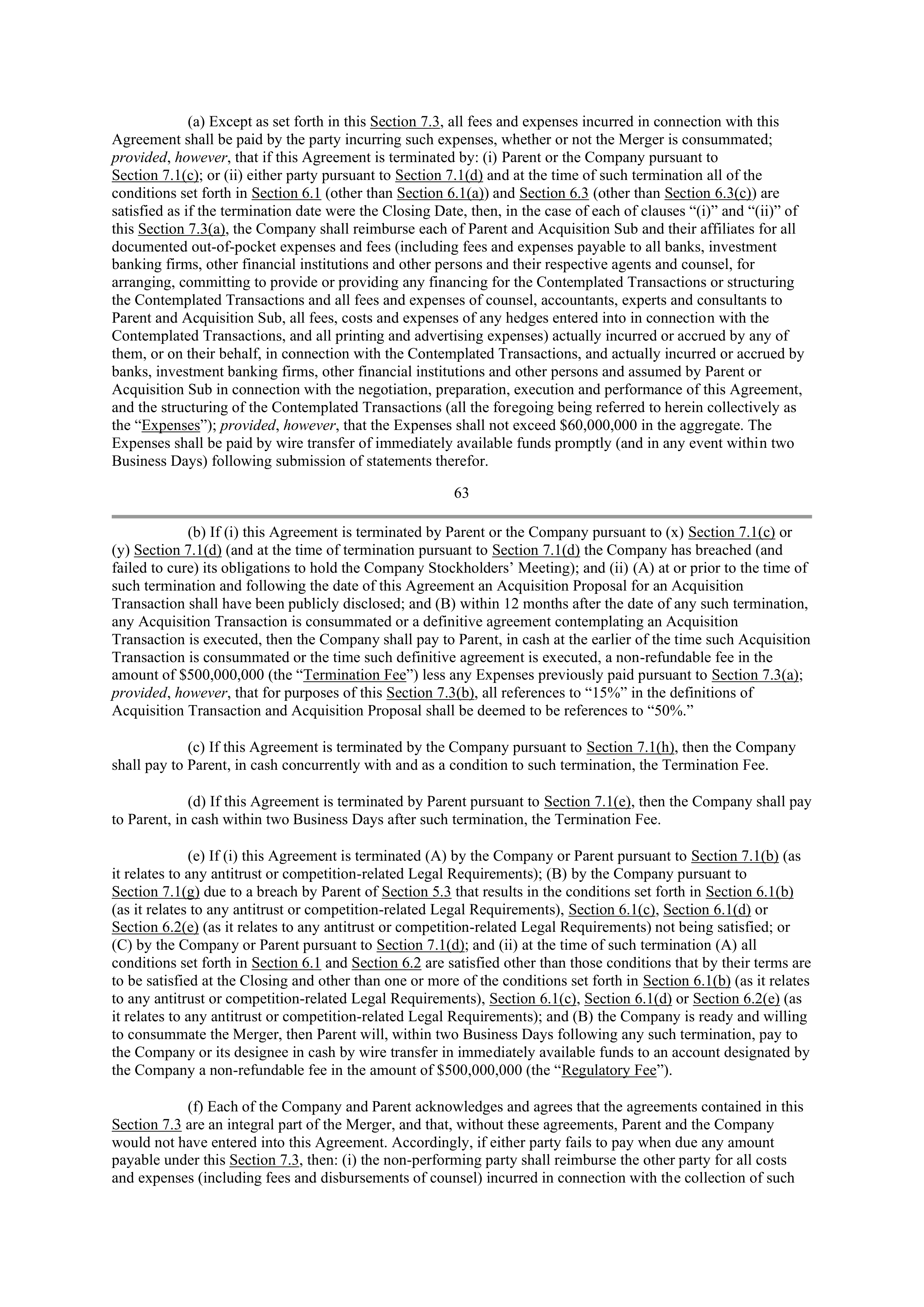 INTEL AGREEMENT AND PLAN OF MERGER — page 49