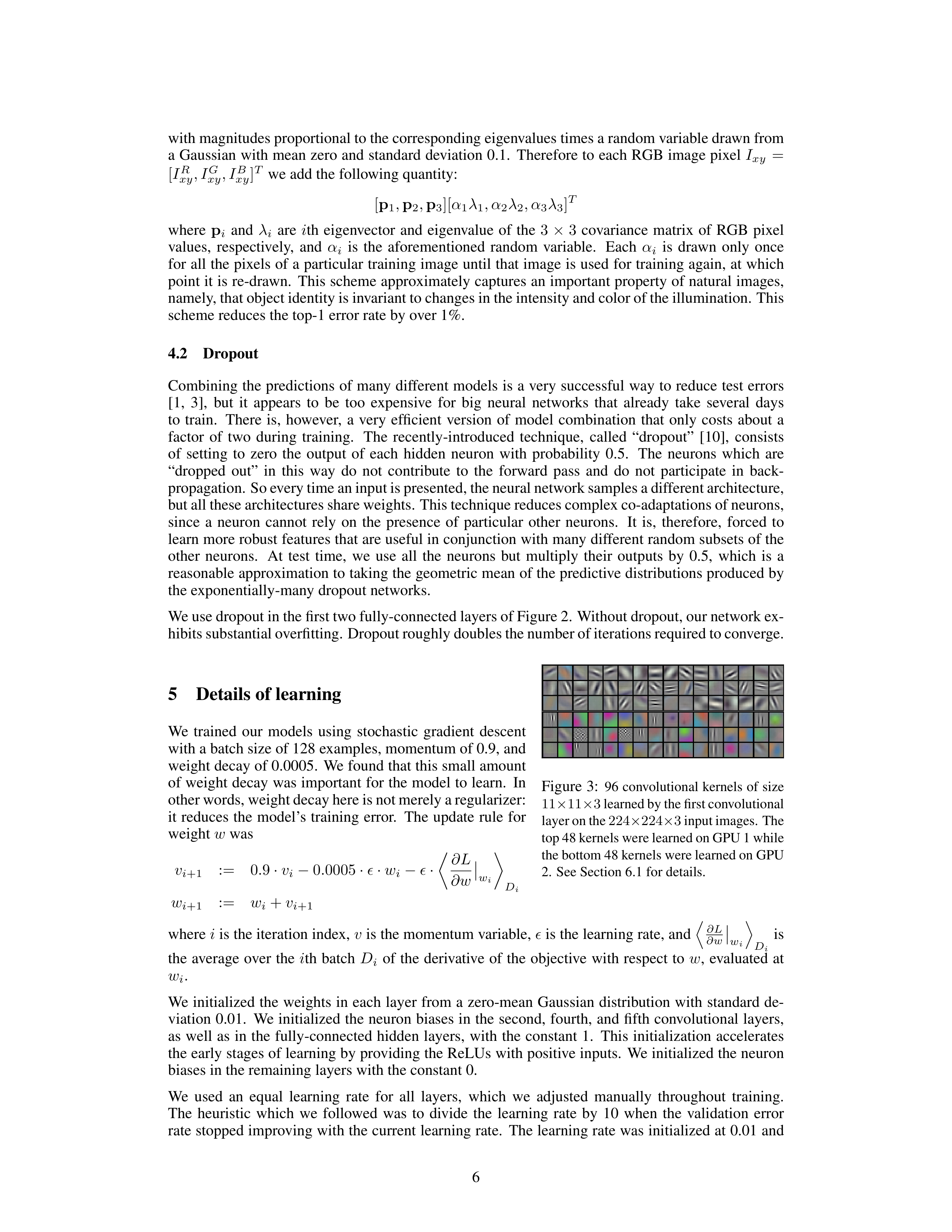 ImageNet Deep Learning Research Paper by University of Toronto — page 6