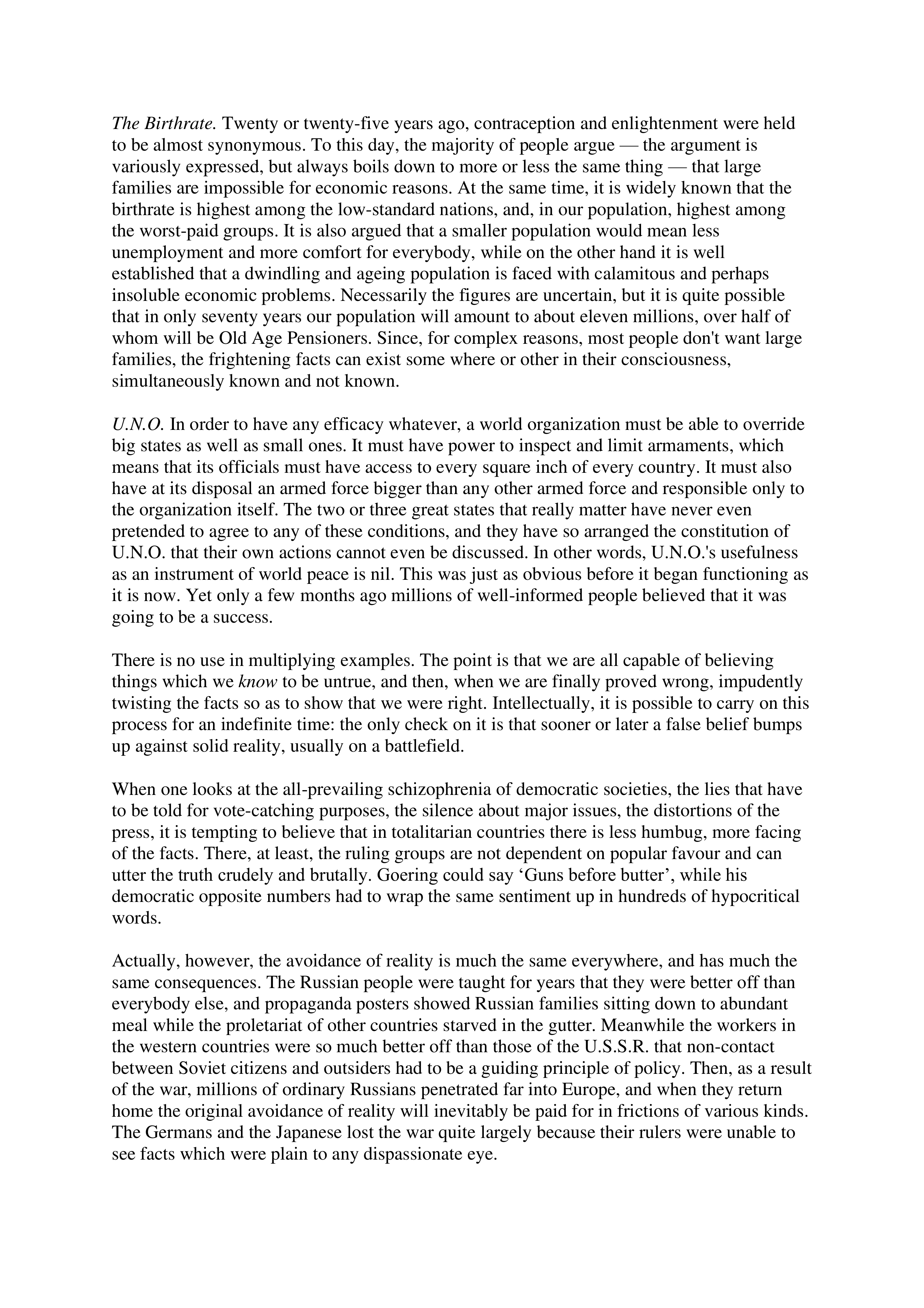 In Front of Your Nose Essay — page 2