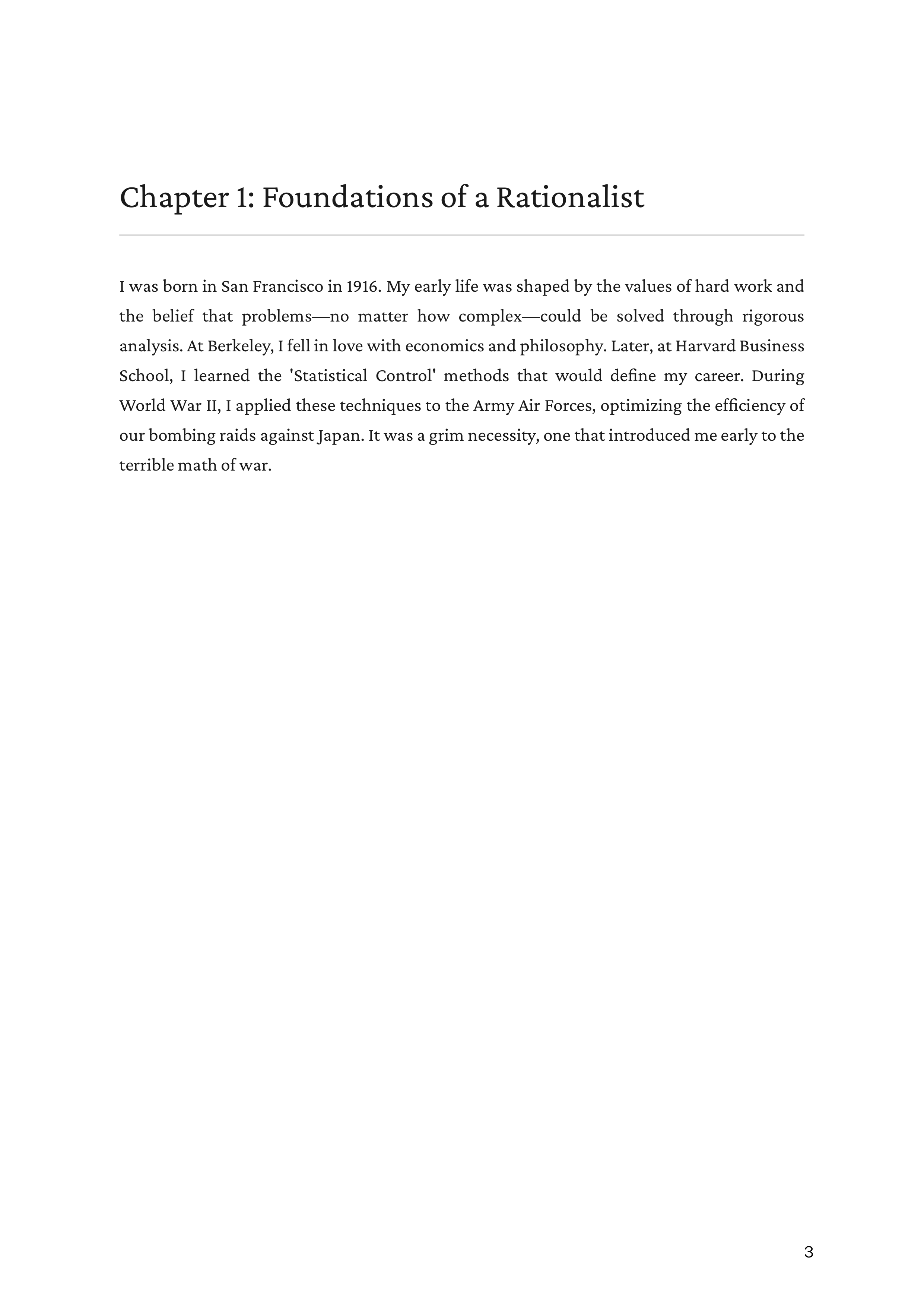 In Retrospect by Robert S McNamara US Secretary of Defense Autobiography — page 3