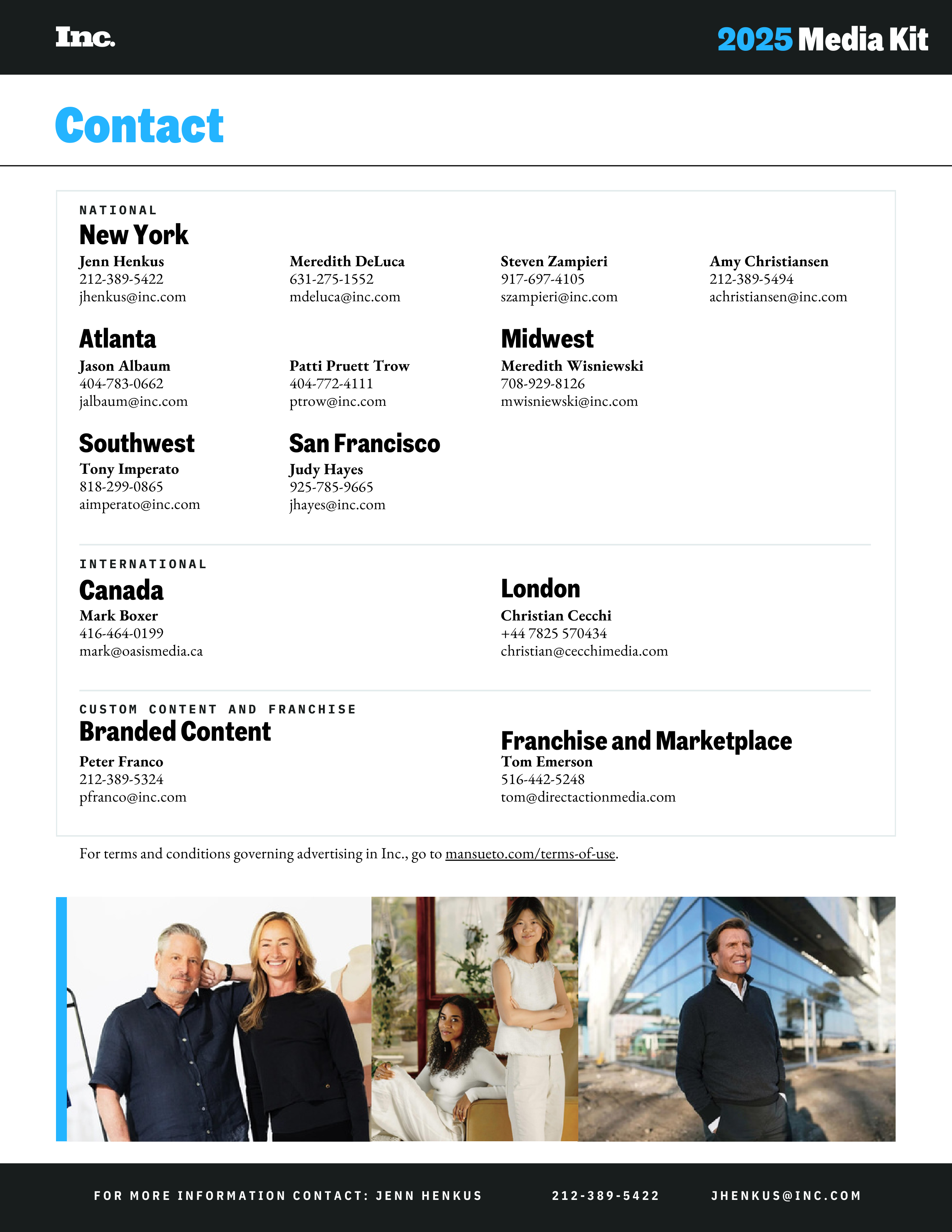 Inc. Business Media Kit — page 11